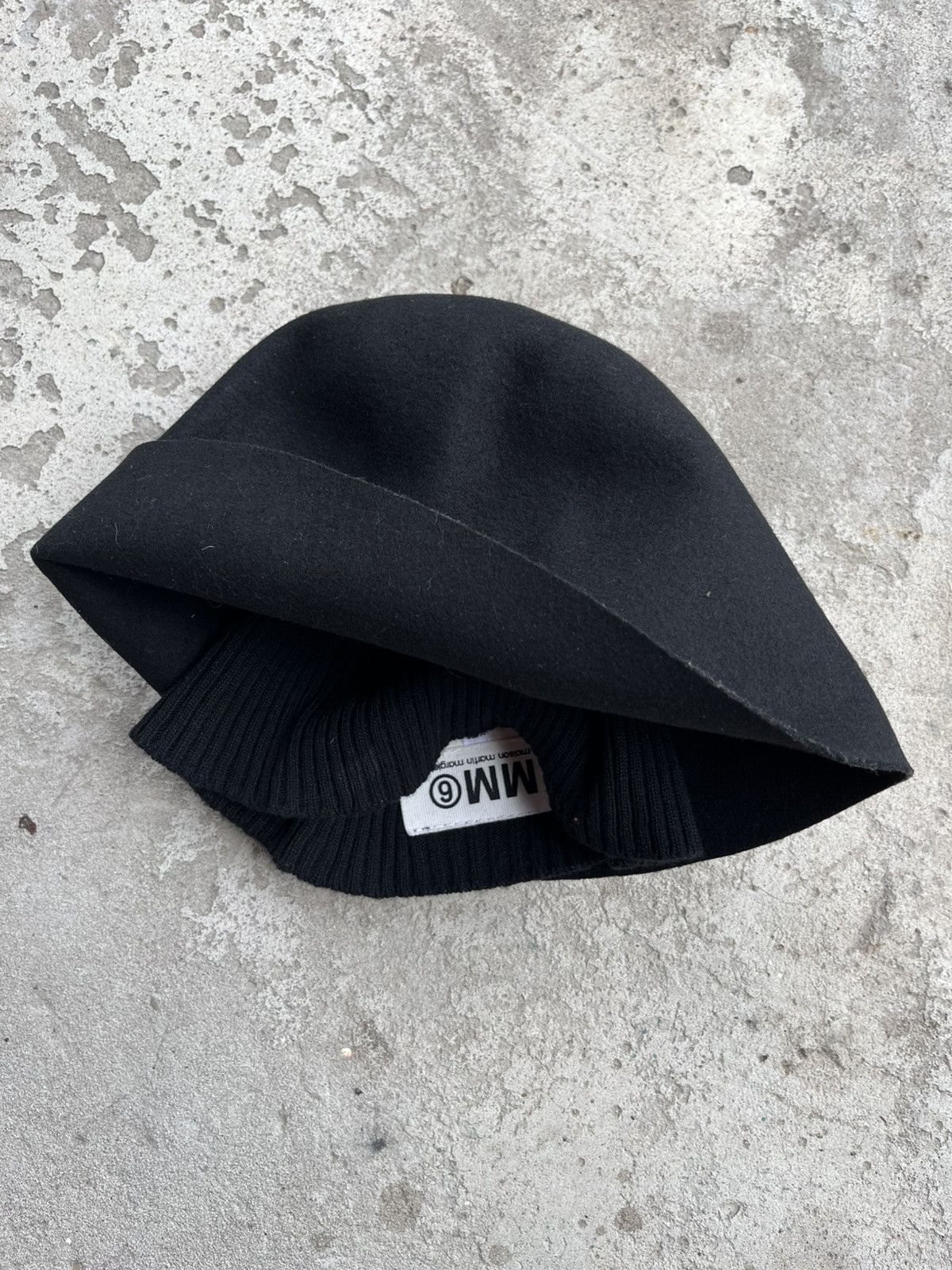 Maison Margiela FW11 Maison Margiela MM6 Wool Panama Knitted Hat Size ONE SIZE - 2 Thumbnail