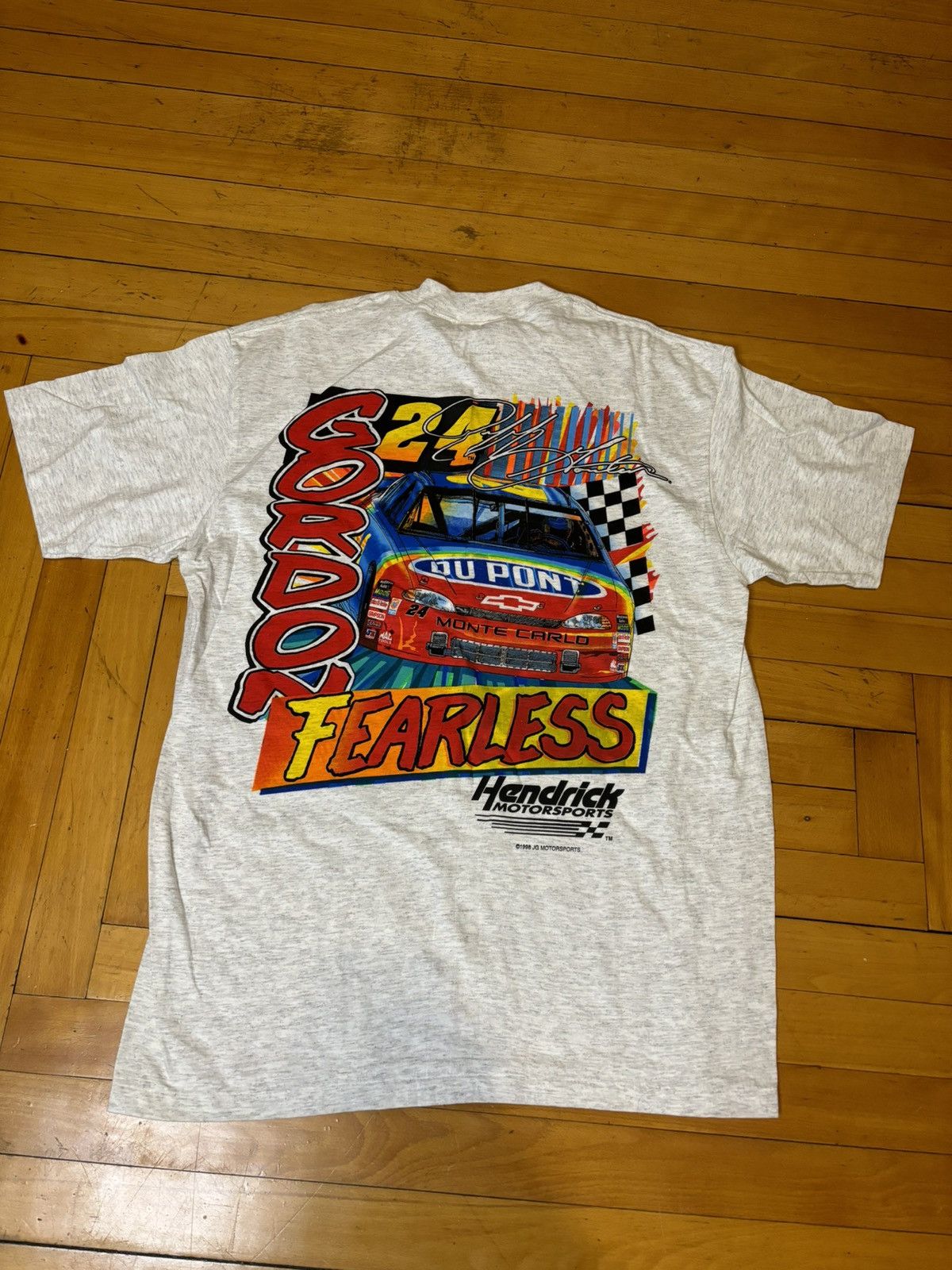 NASCAR × Vintage 90s Jeff Gordon fearless nascar shirt Size US L / EU 52-54 / 3 - 1 Thumbnail