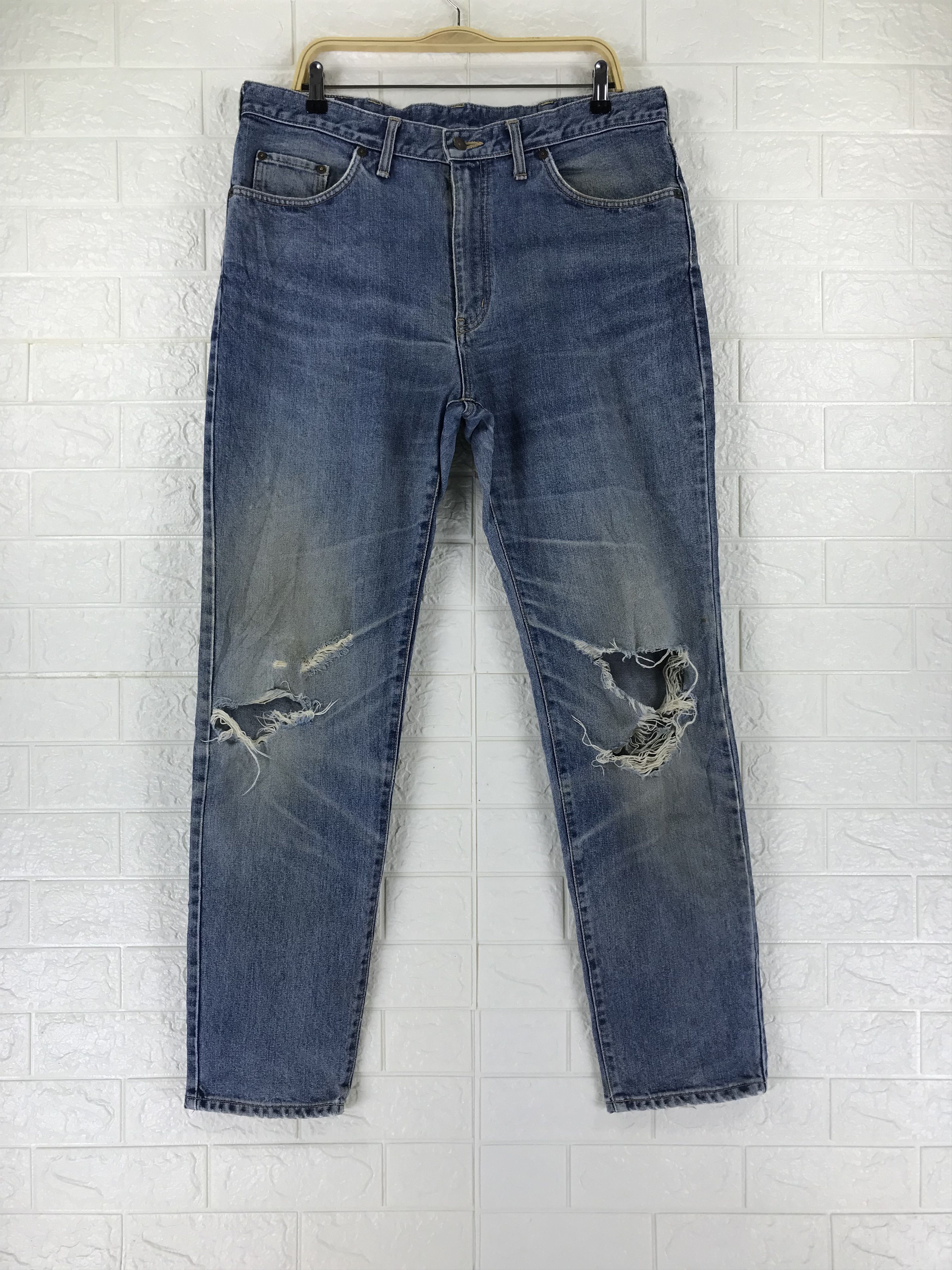 Vintage Edwin 407 Distressed Jeans