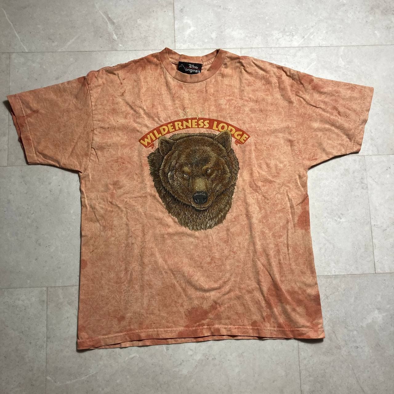 Disney Vintage Disney Wilderness Lodge Bear Tie Dye Tee Size US XL / EU 56 / 4 - 1 Thumbnail