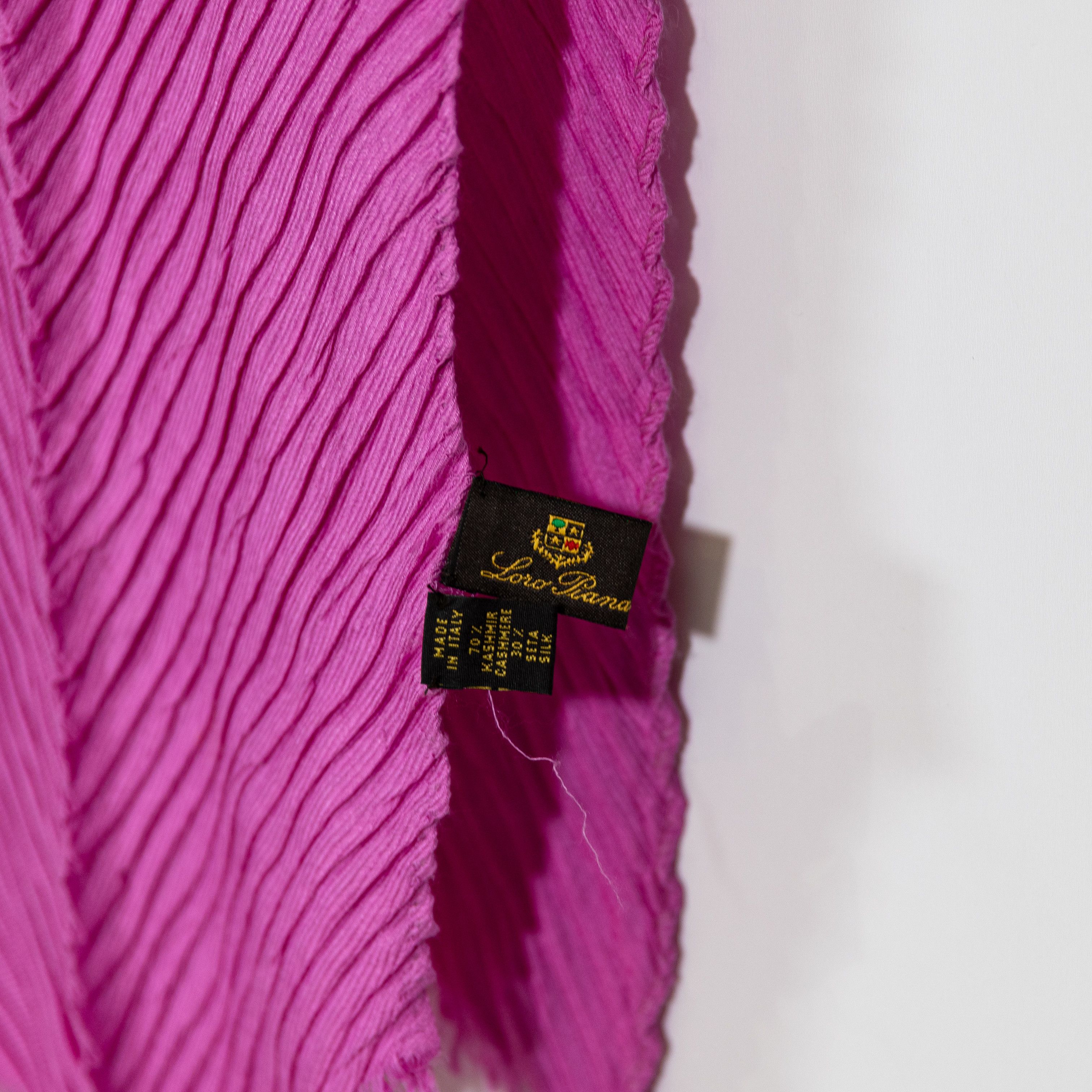 Loro Piana Loro Piana Made In Italy Cashmere Silk Knit Size ONE SIZE - 2 Thumbnail