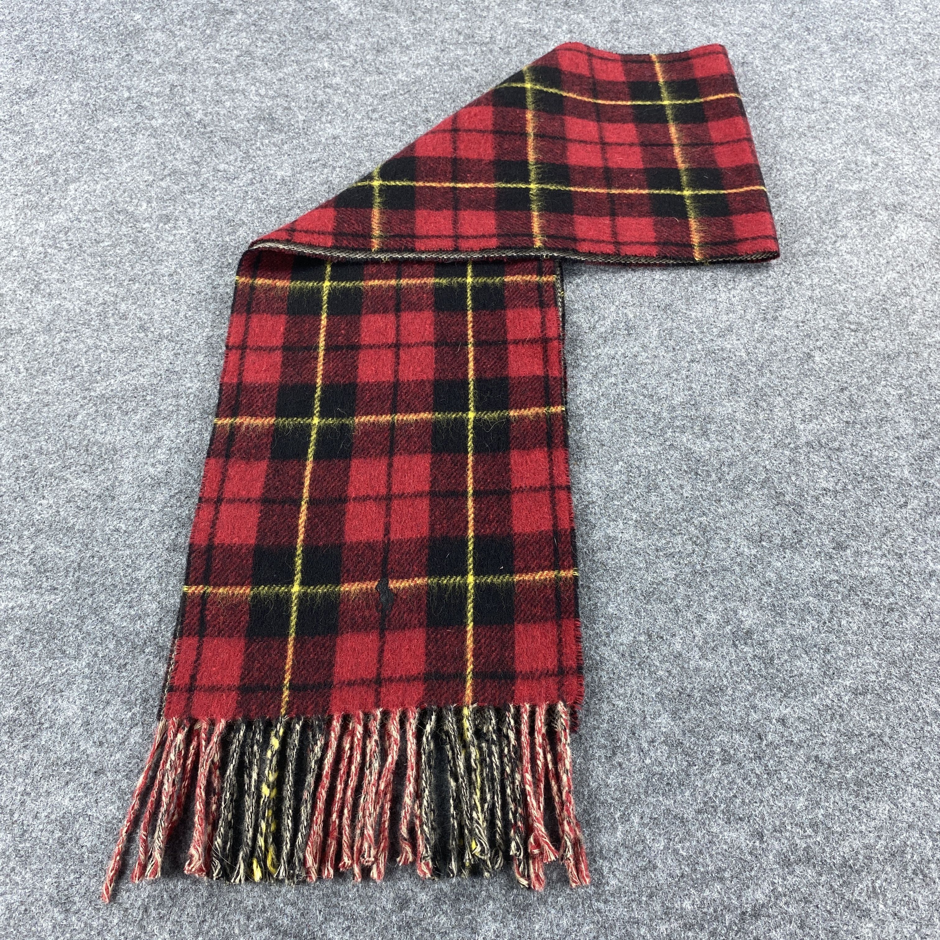 Polo Ralph Lauren × Vintage GF10445 Polo Ralph Lauren Scarf Neck Wear Muffler Nova Check Size ONE SIZE - 5 Thumbnail