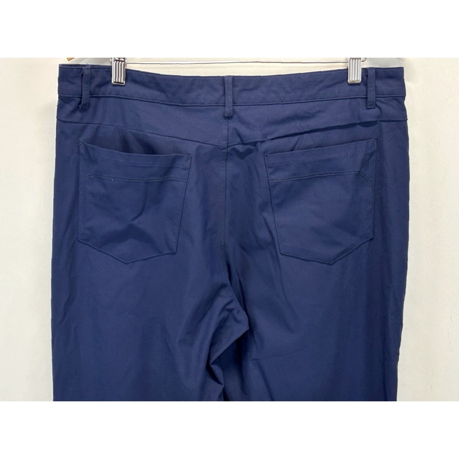 Fabletics FABLETICS Men’s 36x34 (36x33) The Don Trouser 5 Pocket Pant Navy Stretch Size US 36 / EU 52 - 4 Thumbnail