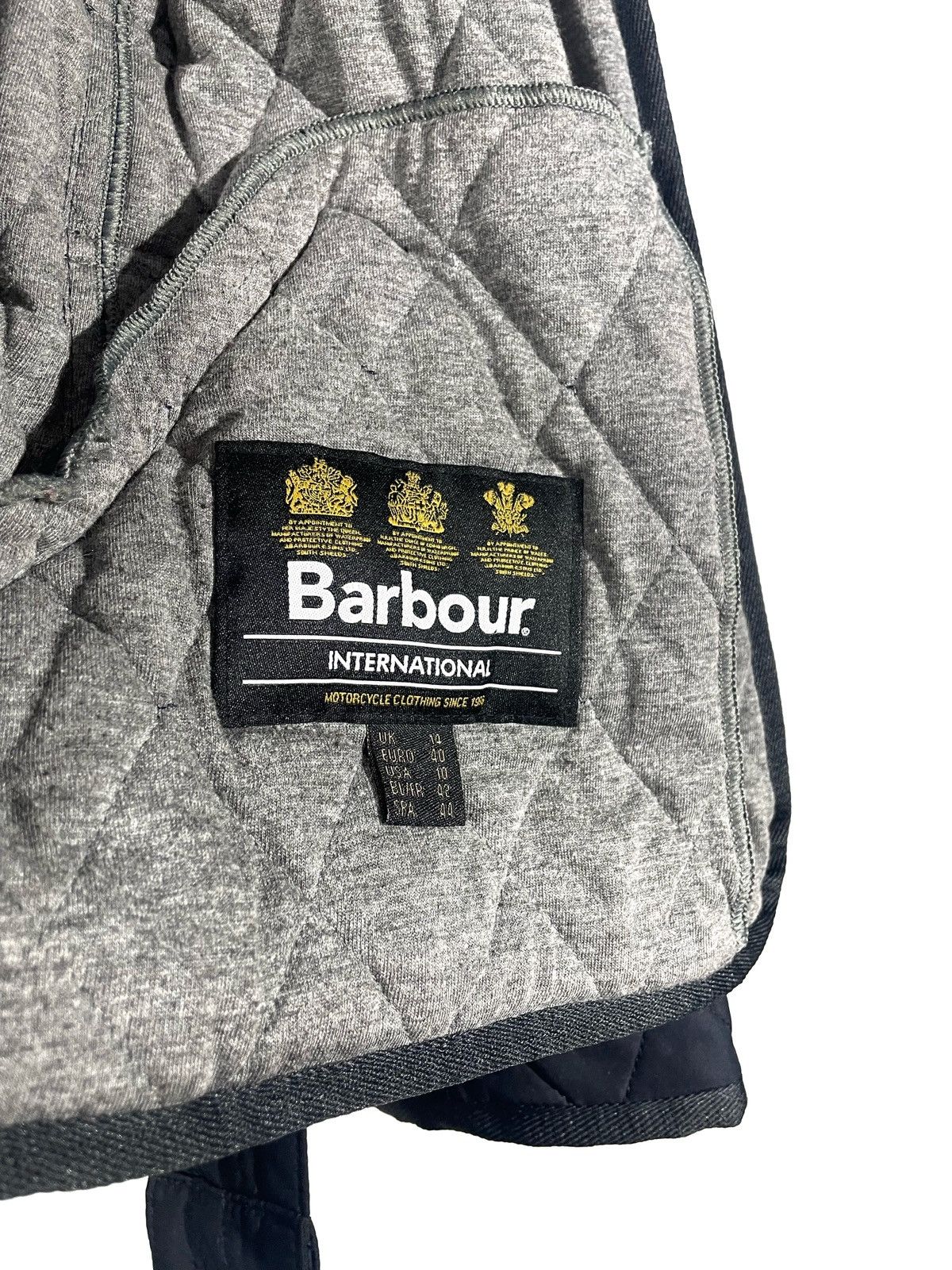 Barbour Barbour Women Spring Matlock Blue Belt Quilted Jacket Size L Size L / US 10 / IT 46 - 7 Thumbnail