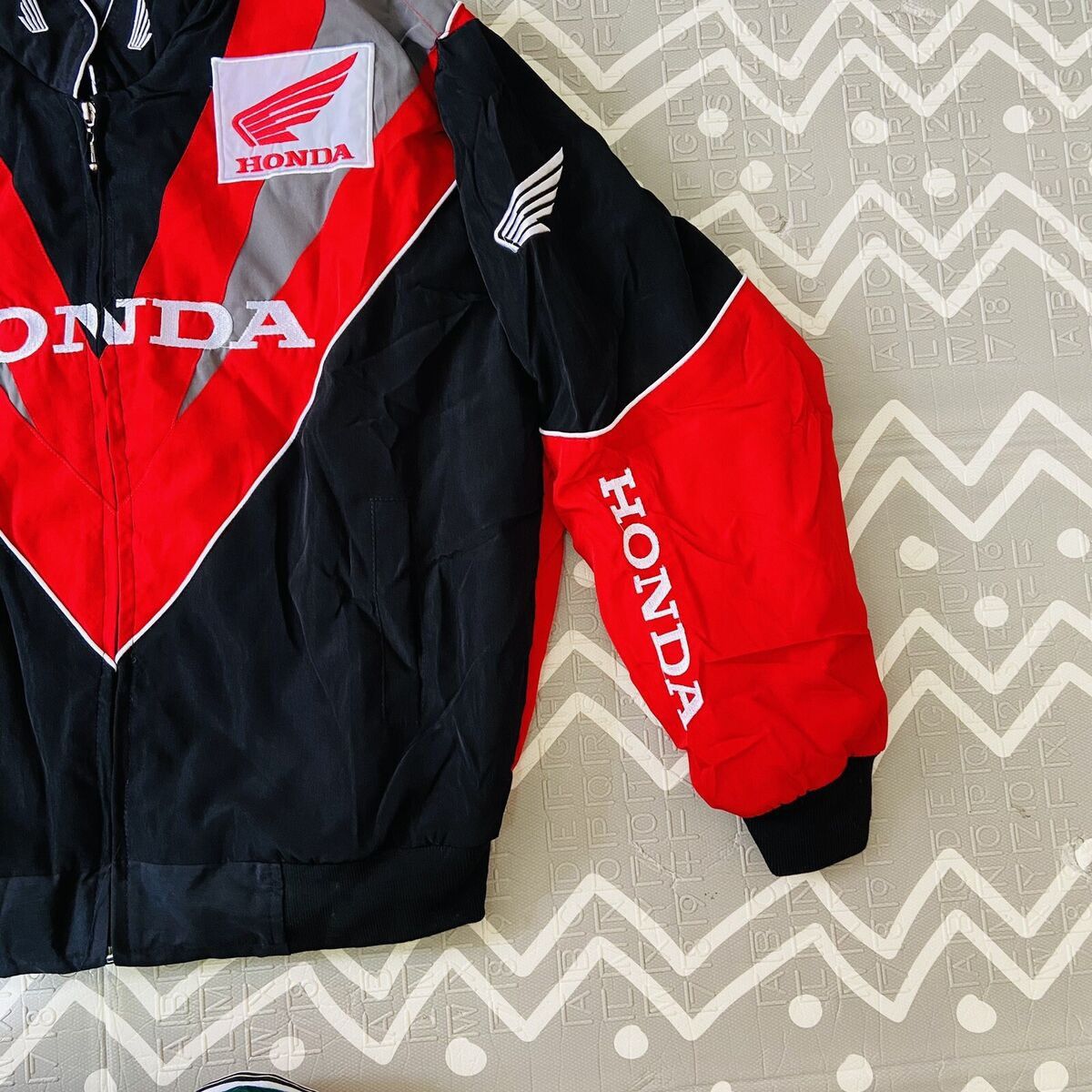 Other Honda American racing jacket big logo embroidery Size US M / EU 48-50 / 2 - 4 Thumbnail
