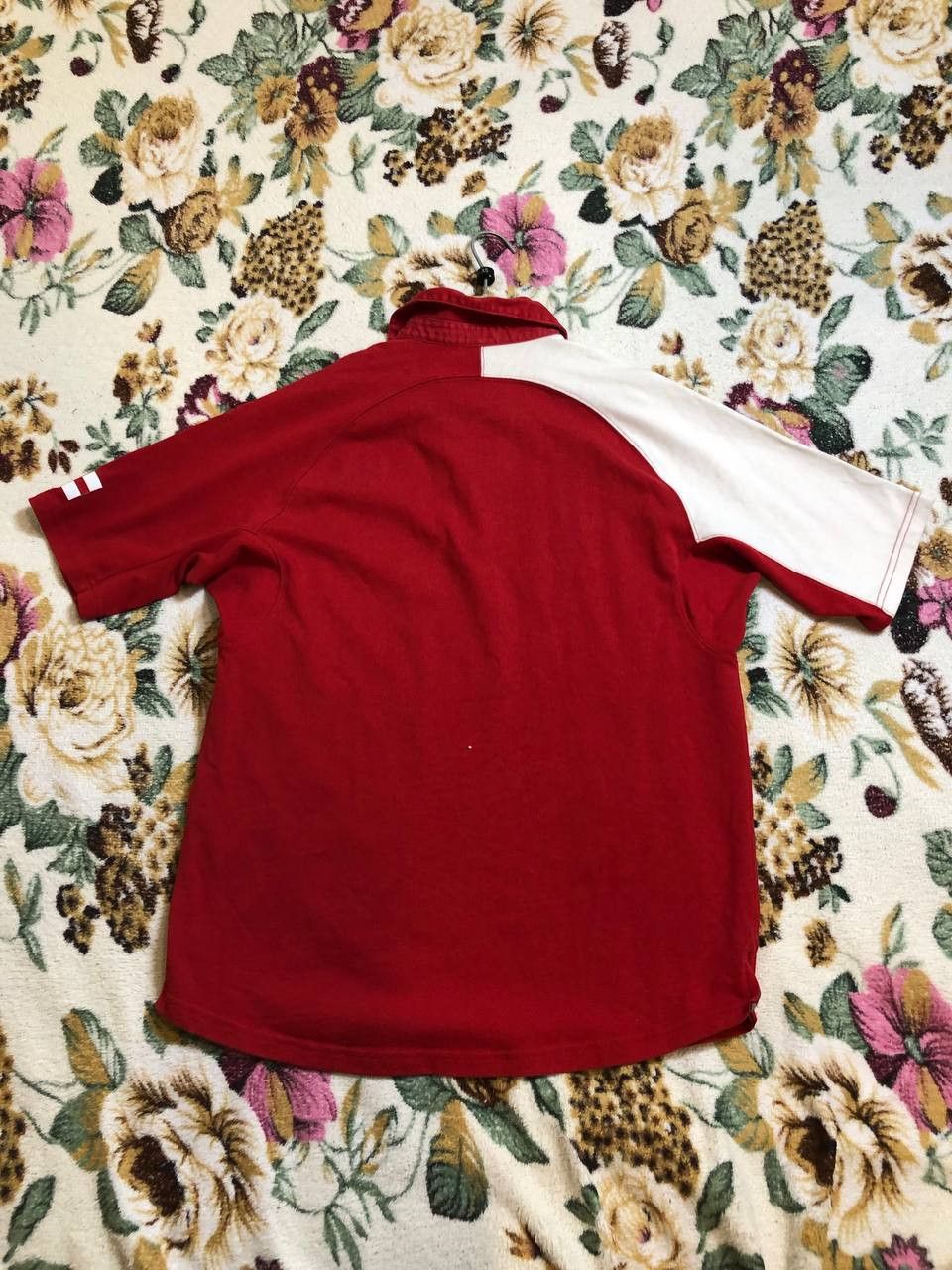Nike Vintage Nike England Rugby Union Jersey 2007 Swoosh Red Size US M / EU 48-50 / 2 - 11 Thumbnail