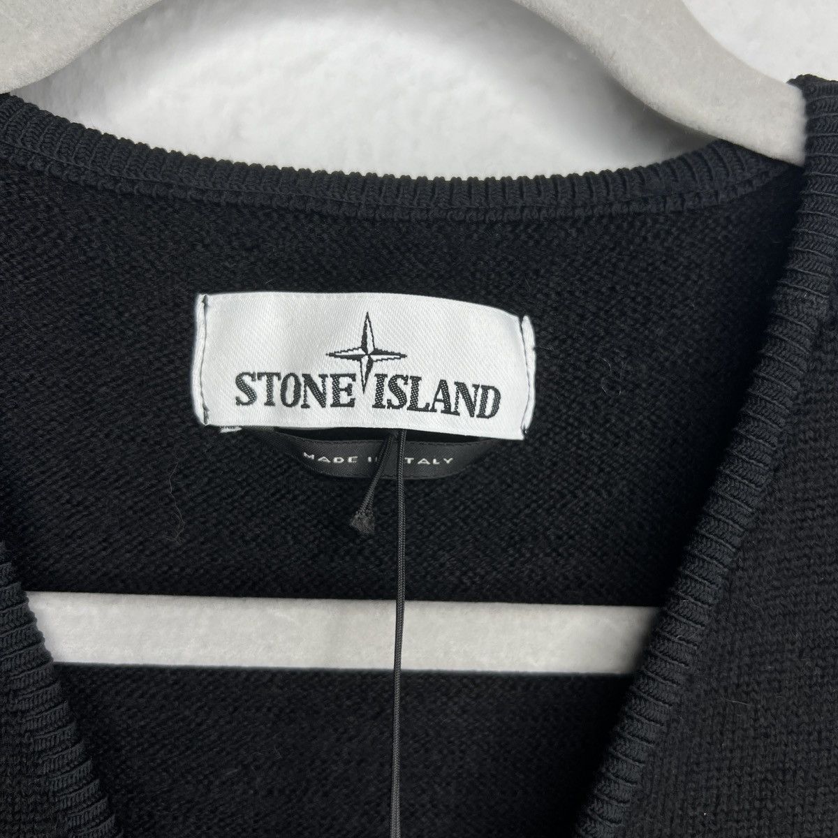 Stone Island Stone Island Black Nylon Vest Metal Knit Gilet Size US L / EU 52-54 / 3 - 4 Thumbnail