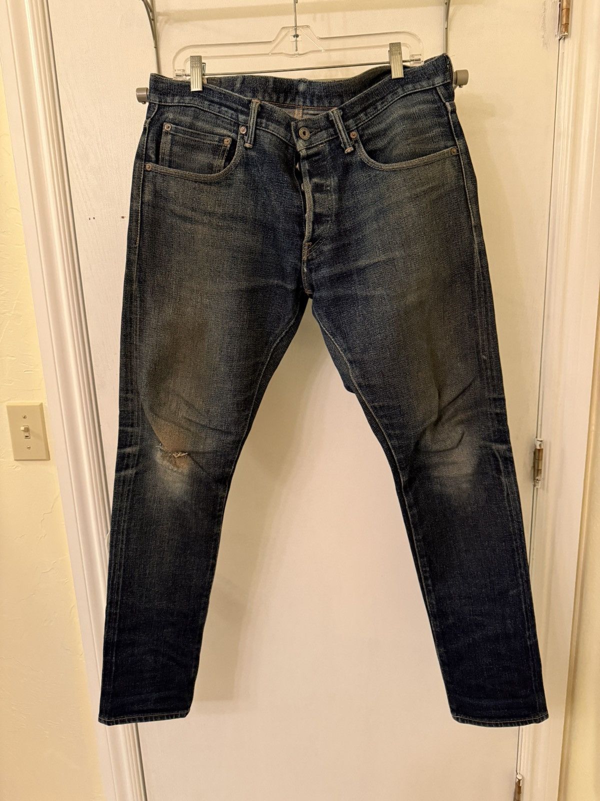 Oni Oni 665S 15pz Stretch Denim *Vintage Gold* Size US 33 - 1 Thumbnail