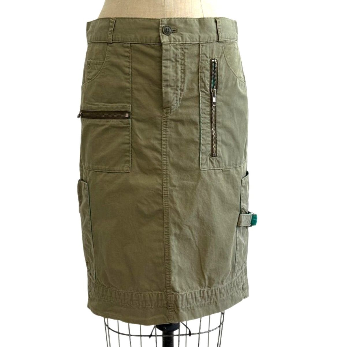 Marc Jacobs Marc Jacobs Y2K Cargo Utility Midi Skirt Size 4 Size 27" / US 4 / IT 40 - 1 Thumbnail