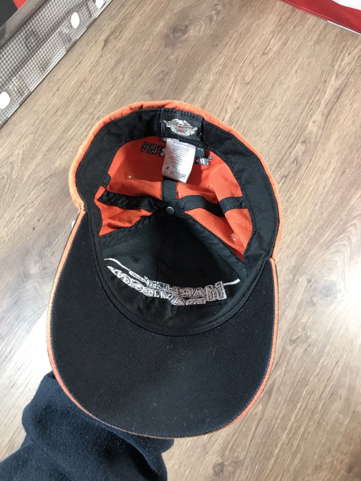 Harley Davidson × Vintage Vintage Harley Davidson Motor Cycles Cap Size M Size ONE SIZE - 9 Thumbnail