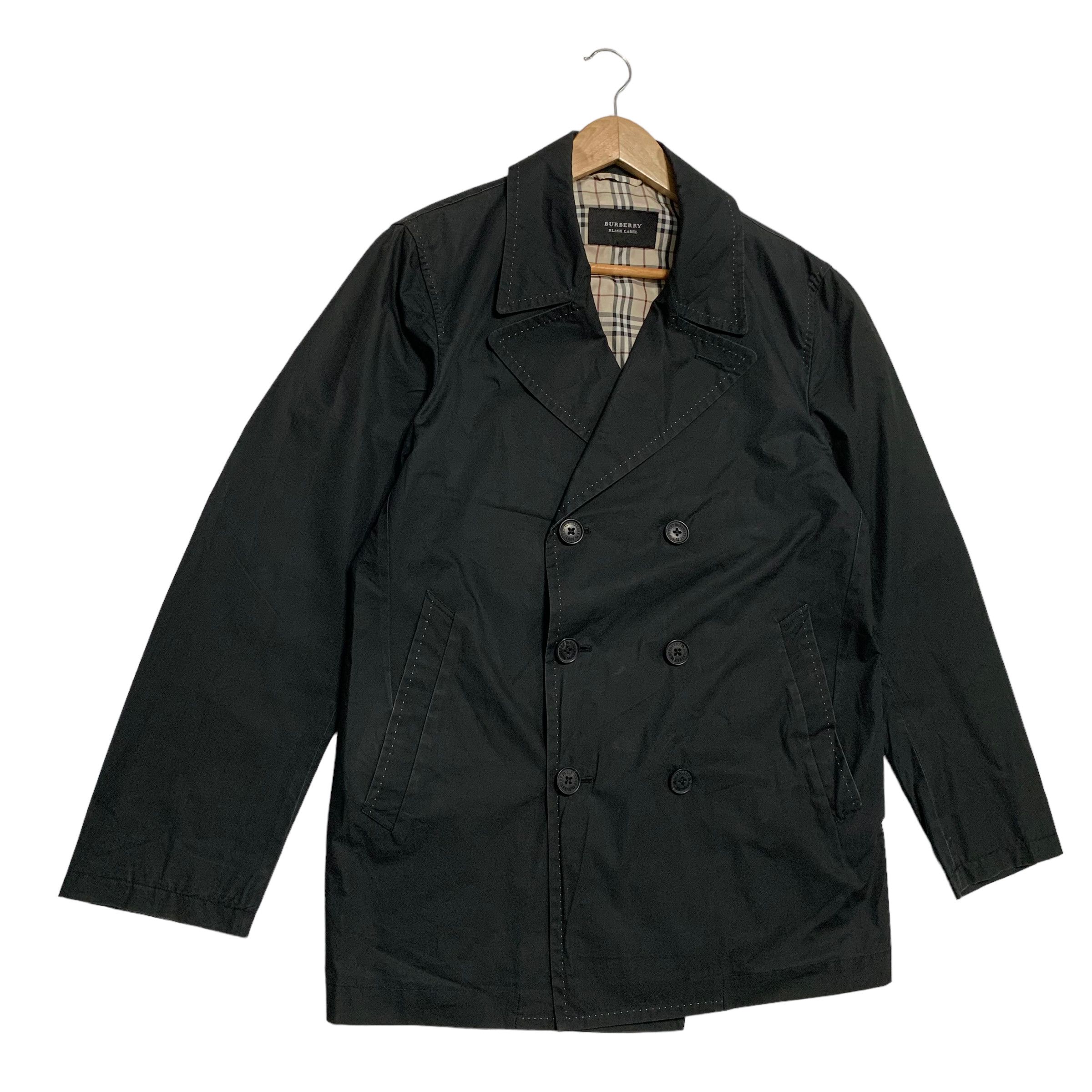 Burberry Burberry Black Label Nova Check Double Breast Jacket Size US M / EU 48-50 / 2 - 3 Thumbnail