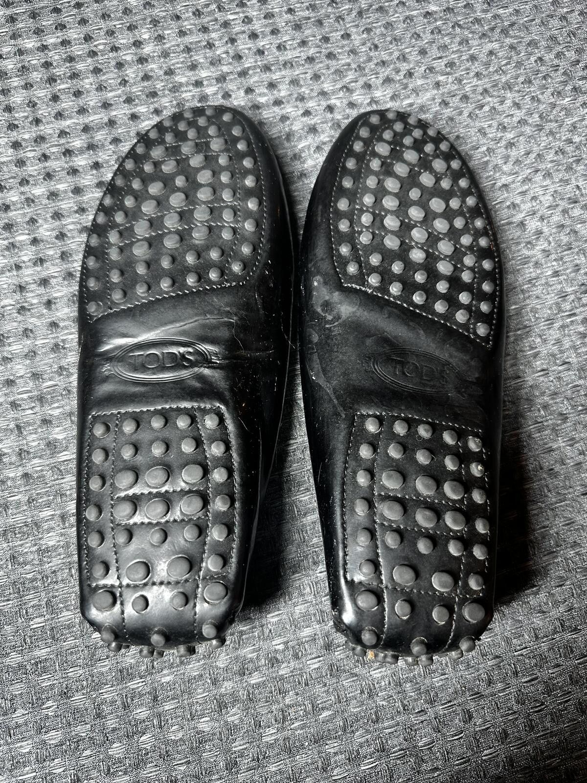 Tod's Tod's Black Leather Penny Loafers Size US 8 / EU 41 - 5 Thumbnail