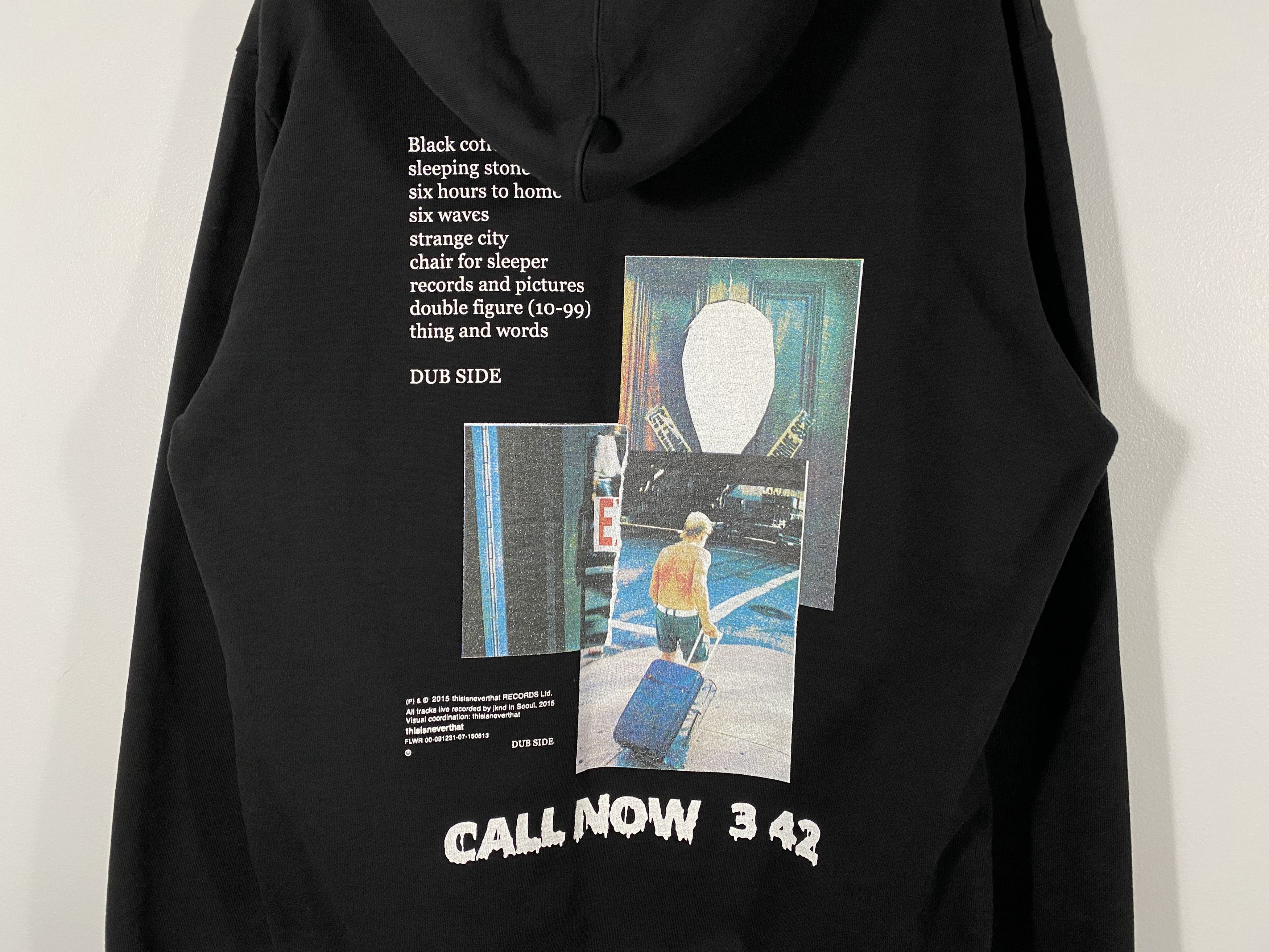 thisisneverthat Thisisneverthat Dub Side Hoodie Black Size US M / EU 48-50 / 2 - 7 Thumbnail