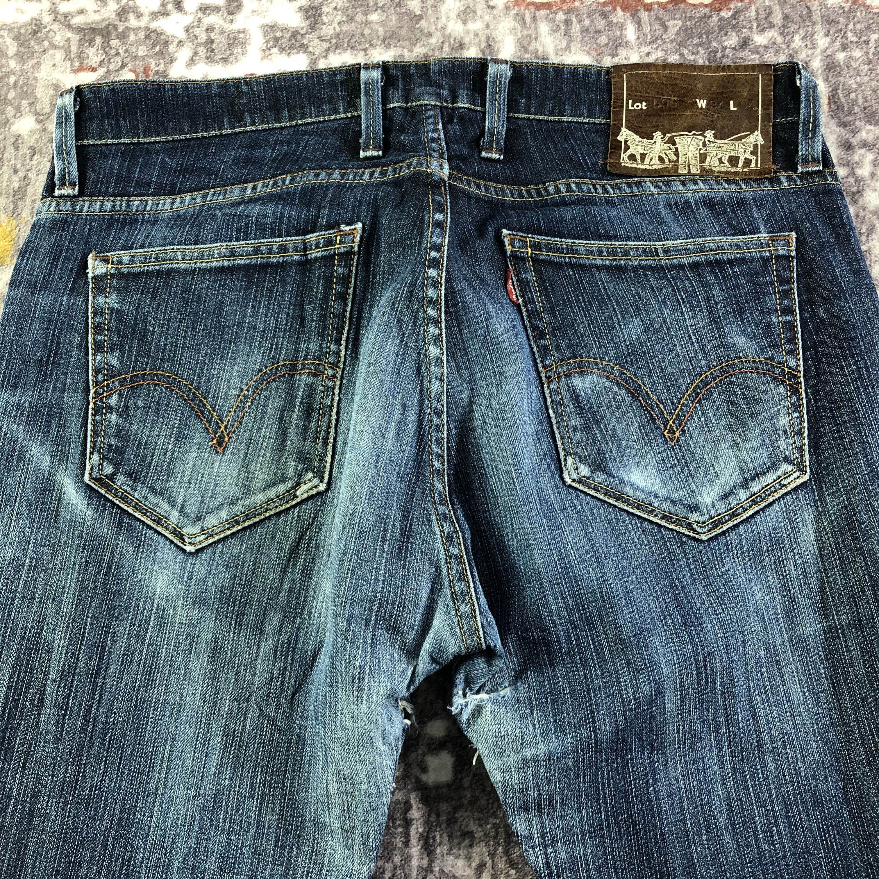Levi's × Vintage 90s Vintage Blue Wash Levis 505 Jeans-JM3213 Size US 35 - 4 Thumbnail