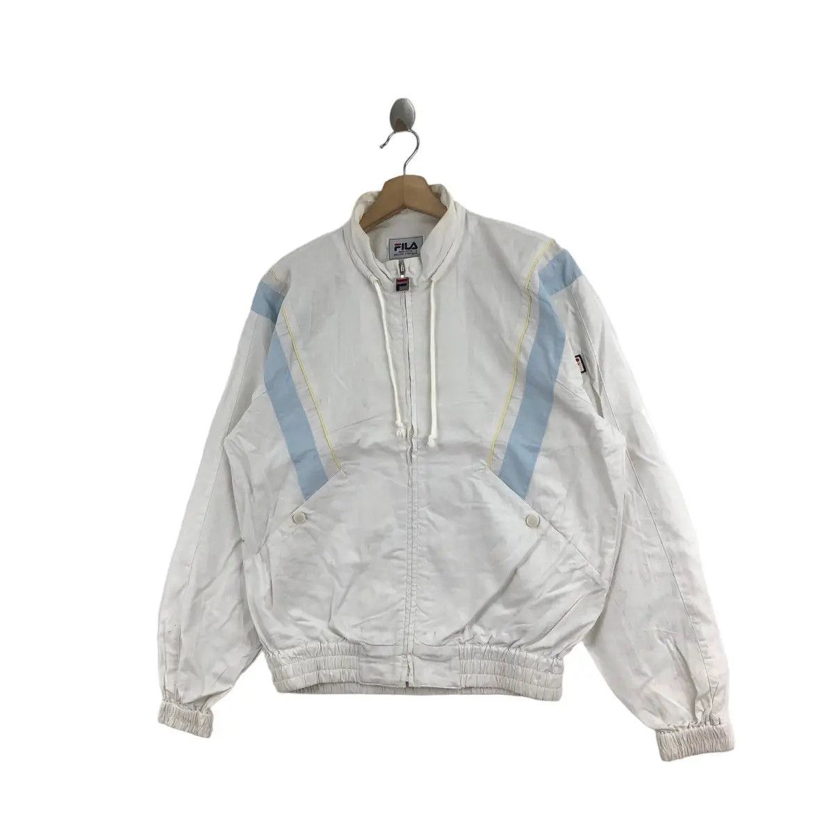 Fila Vtg FILA ITALIA MAGLIFICIO Collection Jacket Outdoor Tennis Size L / US 10 / IT 46 - 9 Thumbnail