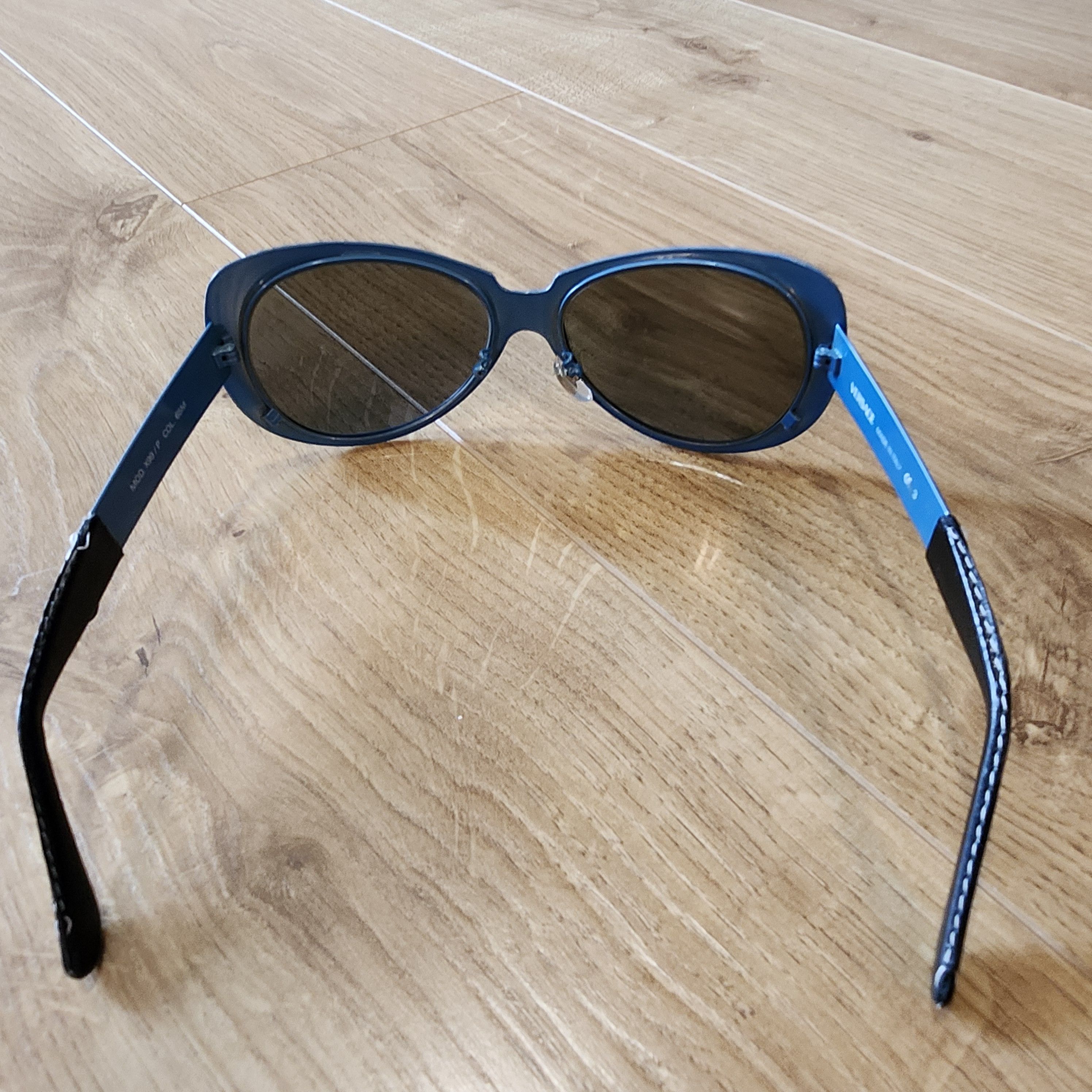 Other Versace MOD 99X\P Blue leather sunglasses Size ONE SIZE - 6 Thumbnail