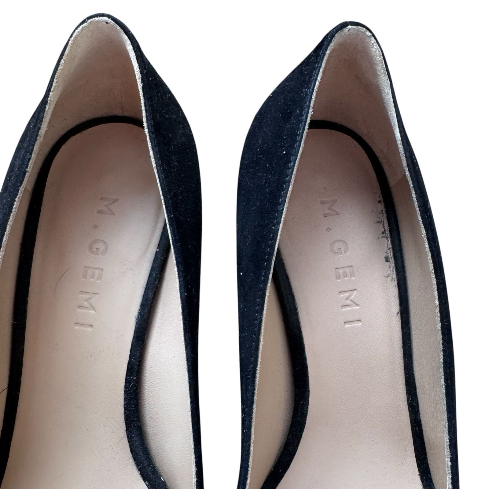 M.Gemi M. GEMI The Lustro Black Suede Pumps Size 36/ US 6 Size US 6 / IT 36 - 4 Thumbnail