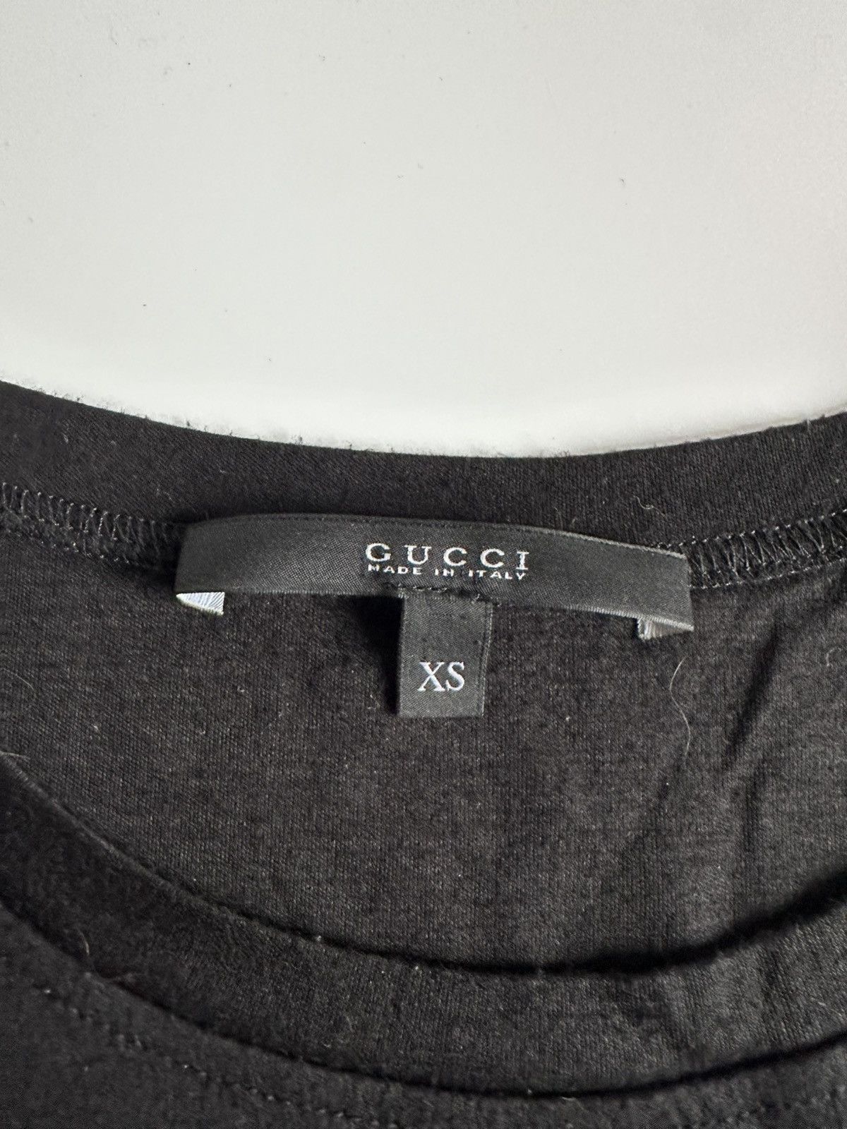 Gucci Gucci Women’s Black T-Shirt XS – Web Stripe Detail Size XS / US 0-2 / IT 36-38 - 6 Thumbnail