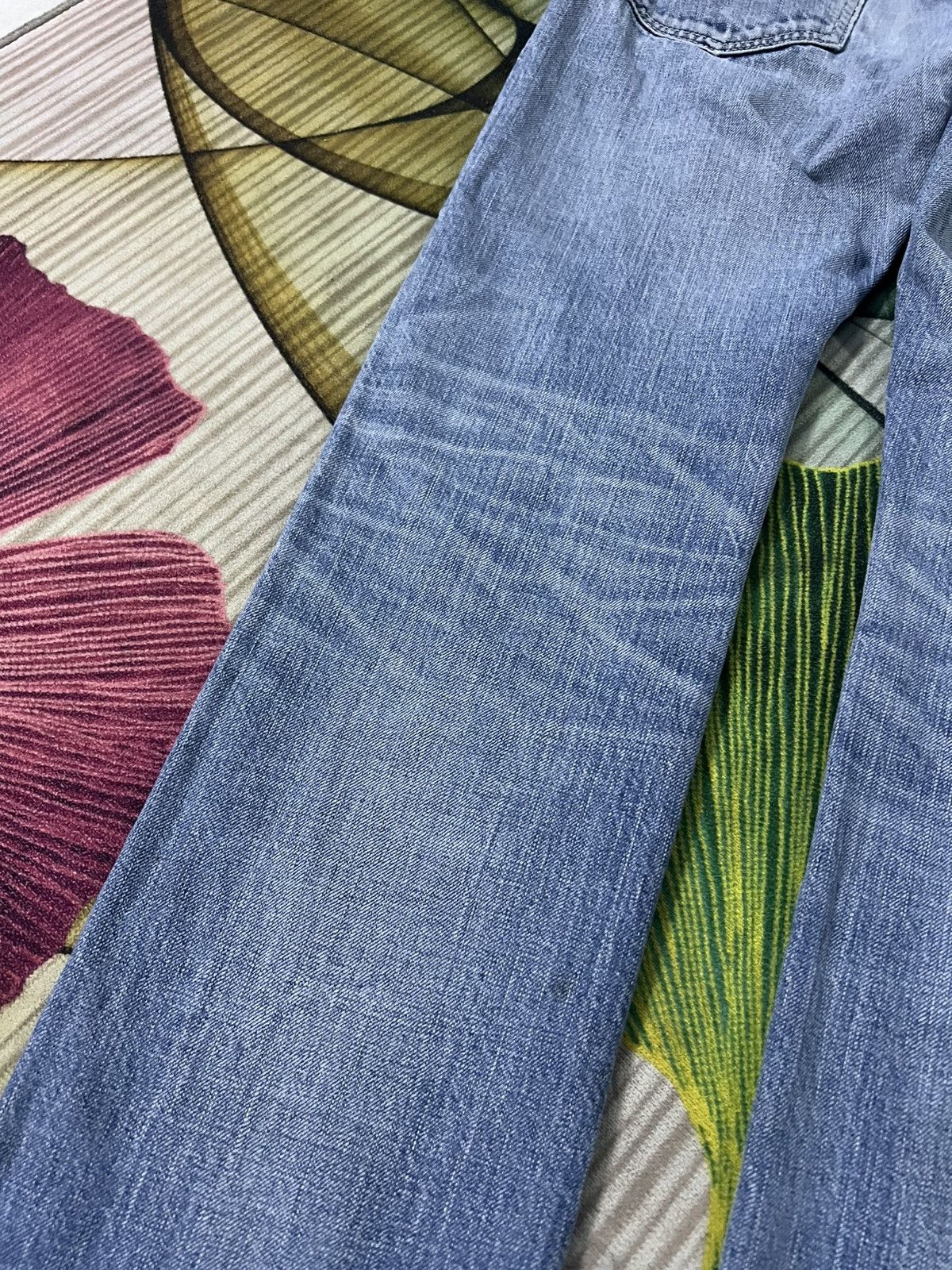 Japanese Brand 💥Vintage Johnbull Selvedge Faded Jean Size US 29 - 13 Thumbnail