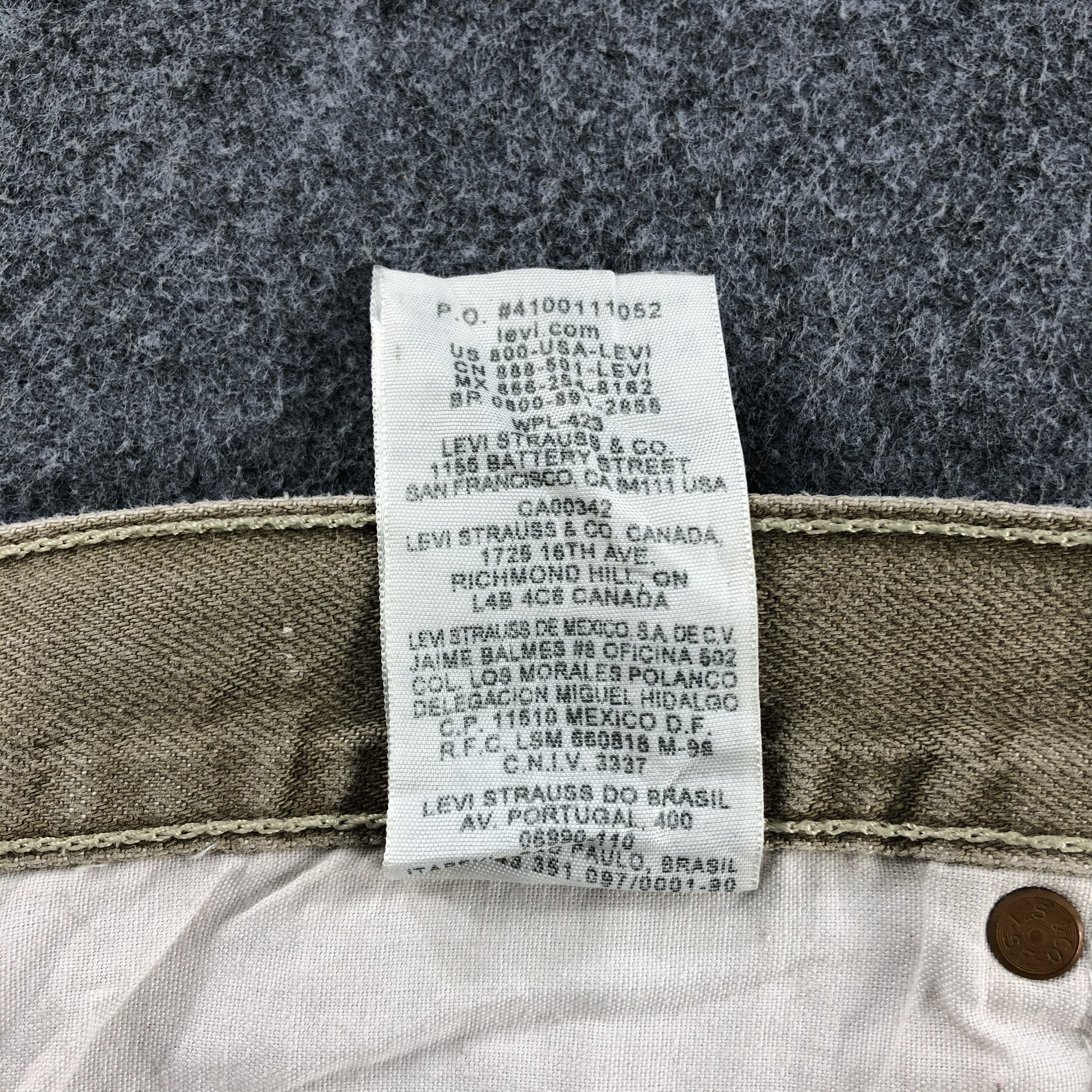 Levi's Earth Tone Vintage Levis 501 Jeans-J980 Size US 40 / EU 56 - 12 Thumbnail