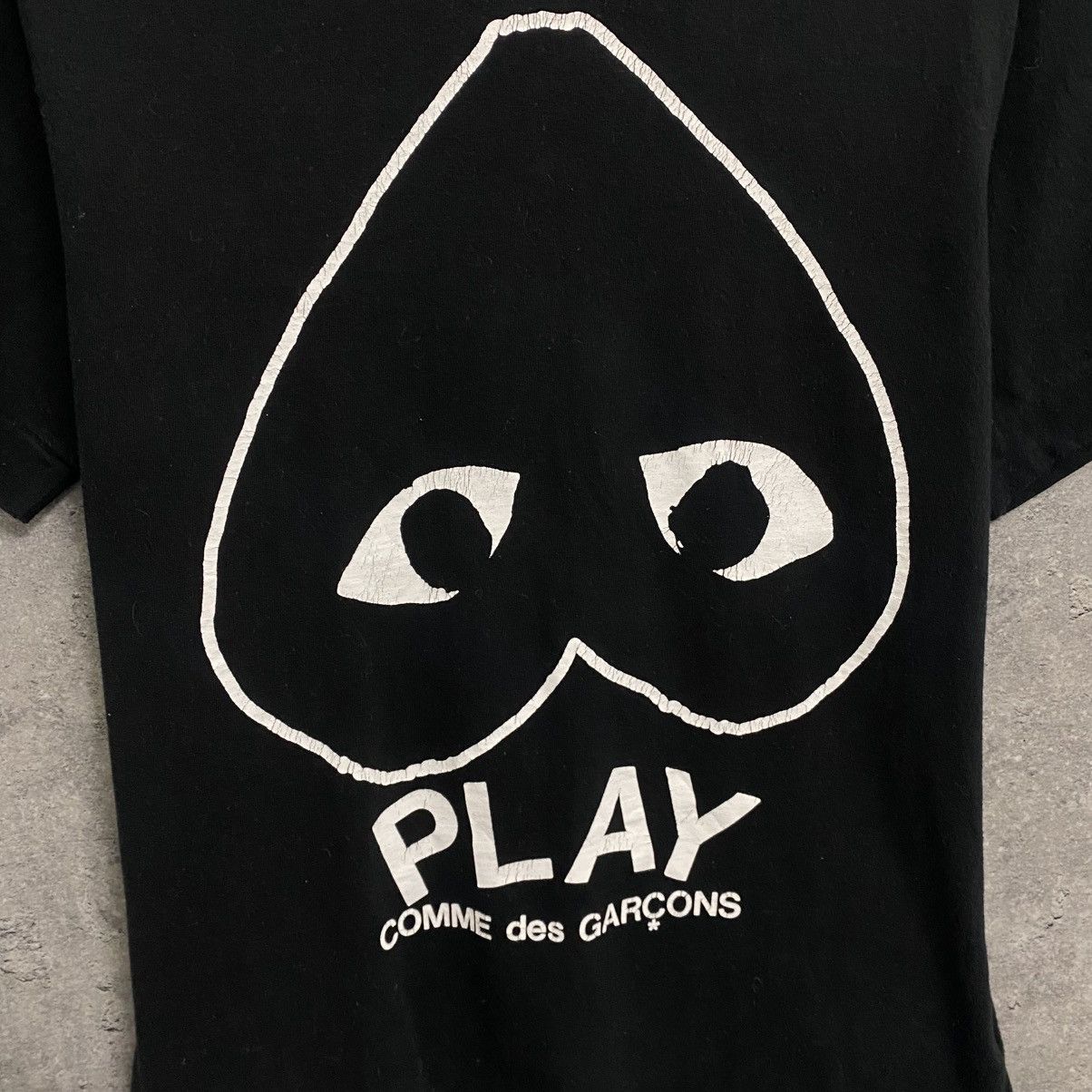 Comme des Garcons Play Come des Garcons Mens T-Shirt CDG Tee Black Big Heart Size US S / EU 44-46 / 1 - 6 Thumbnail