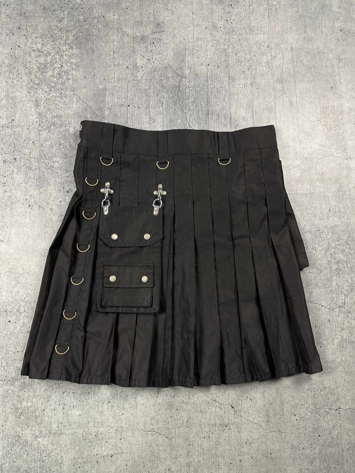 Affliction × Japanese Brand × Seditionaries Avant garde Affliction style got grunde punk skirt Y2K Japan Size 40" / US 18 - 7 Thumbnail