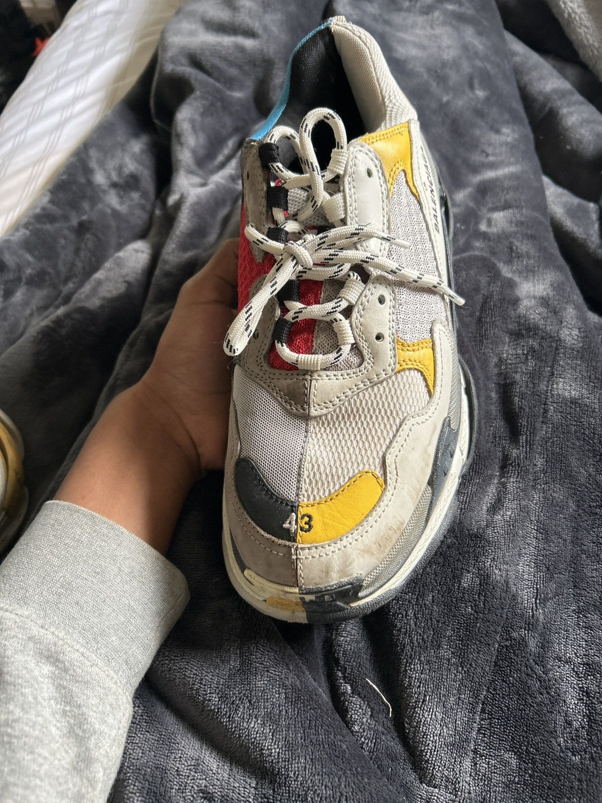 Balenciaga Balenciaga Tripple S Half & Half colorway Size US 10.5 / EU 43-44 - 7 Thumbnail