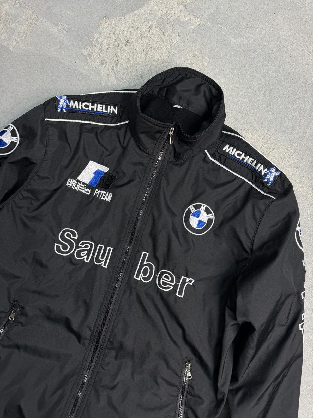 BMW BMW RACING Y2K MOTO JACKET NASCAR BOMBER VINTAGE F1 SAUBER Size US L / EU 52-54 / 3 - 3 Thumbnail