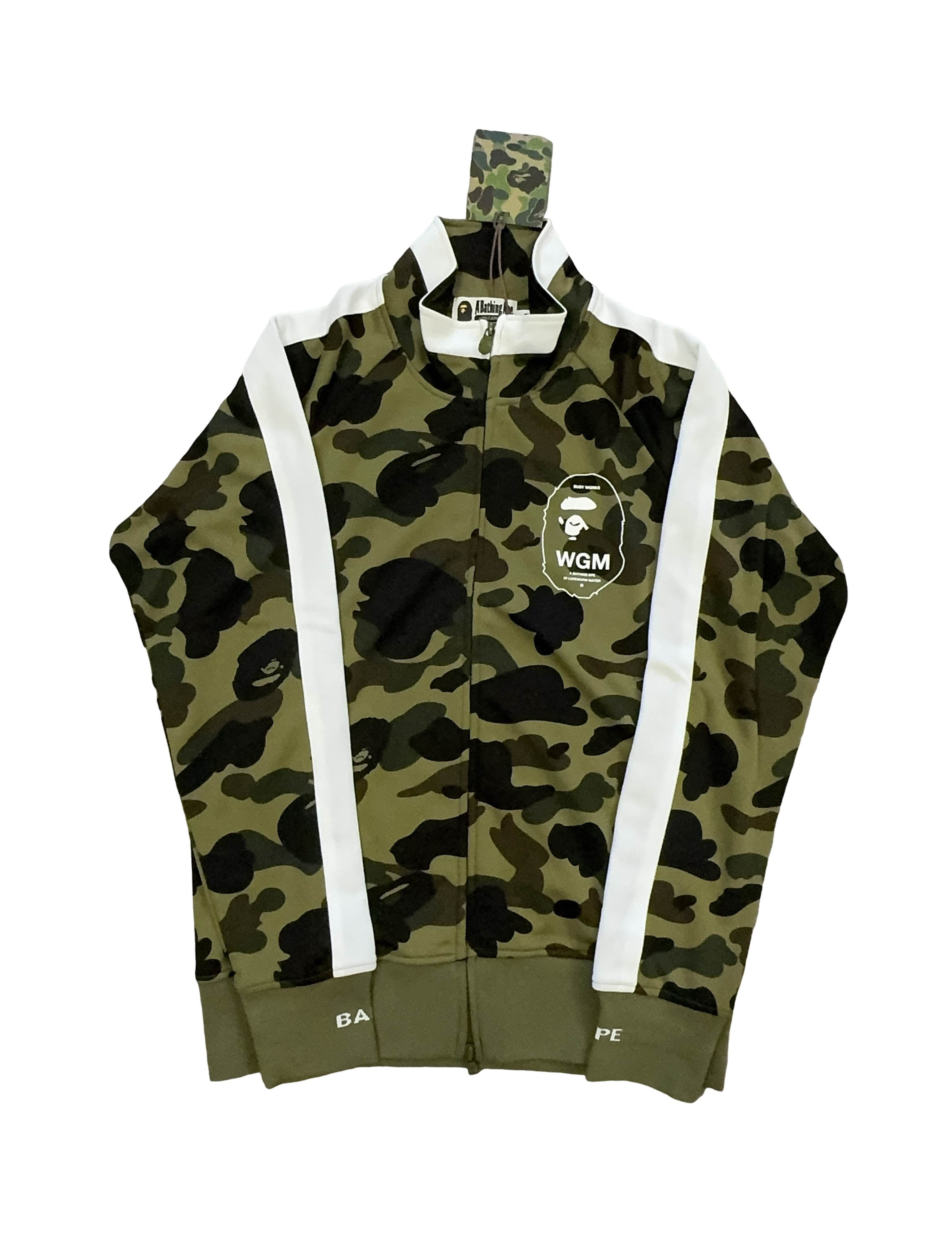 Adidas × Bape BAPE A BATHING APE x ADIDAS MENS TRACK TOP LARGE