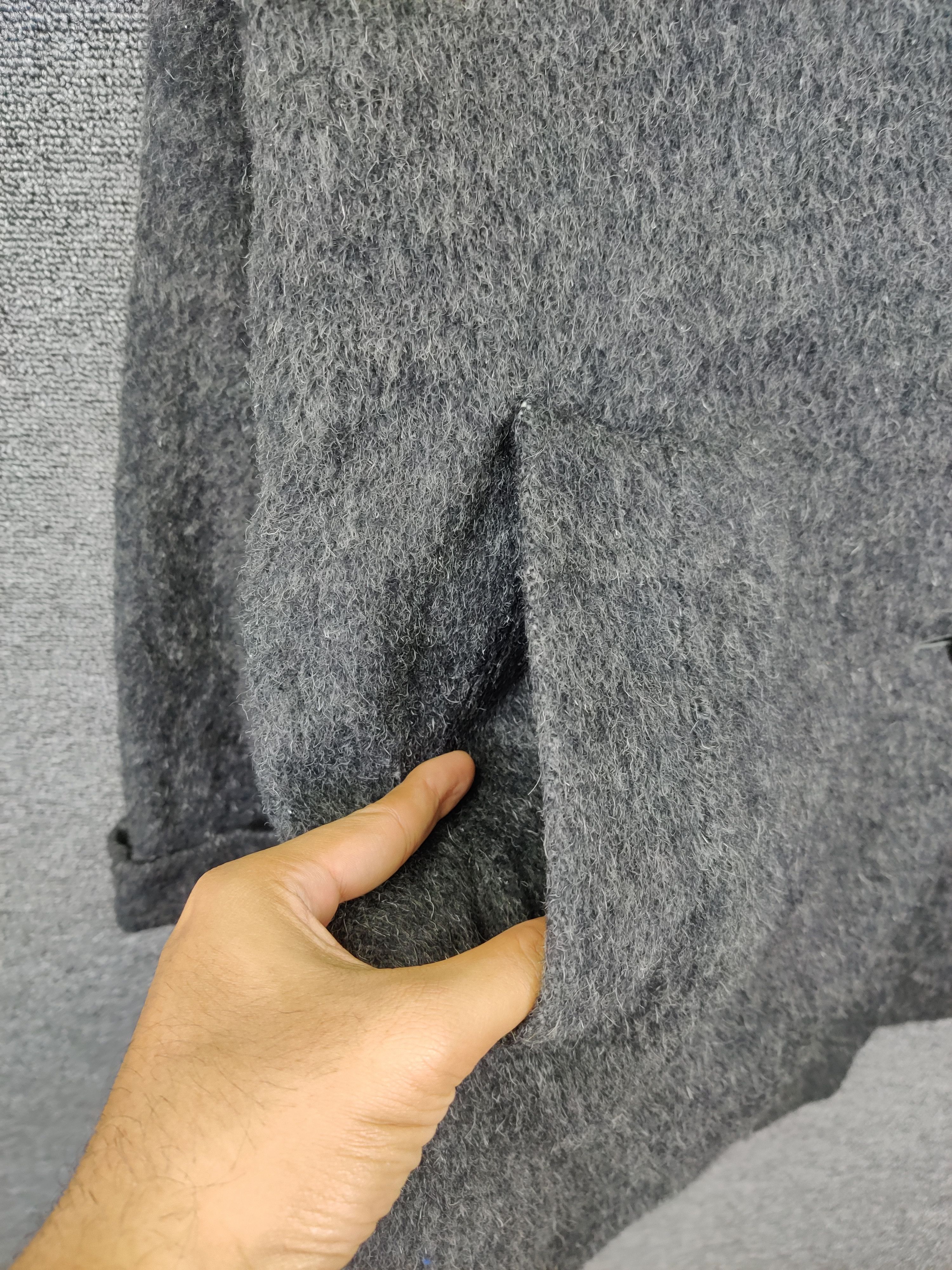 Japanese Brand Mapchee Tomorrowland Mohair Single Breasted Coat Size US M / EU 48-50 / 2 - 9 Thumbnail