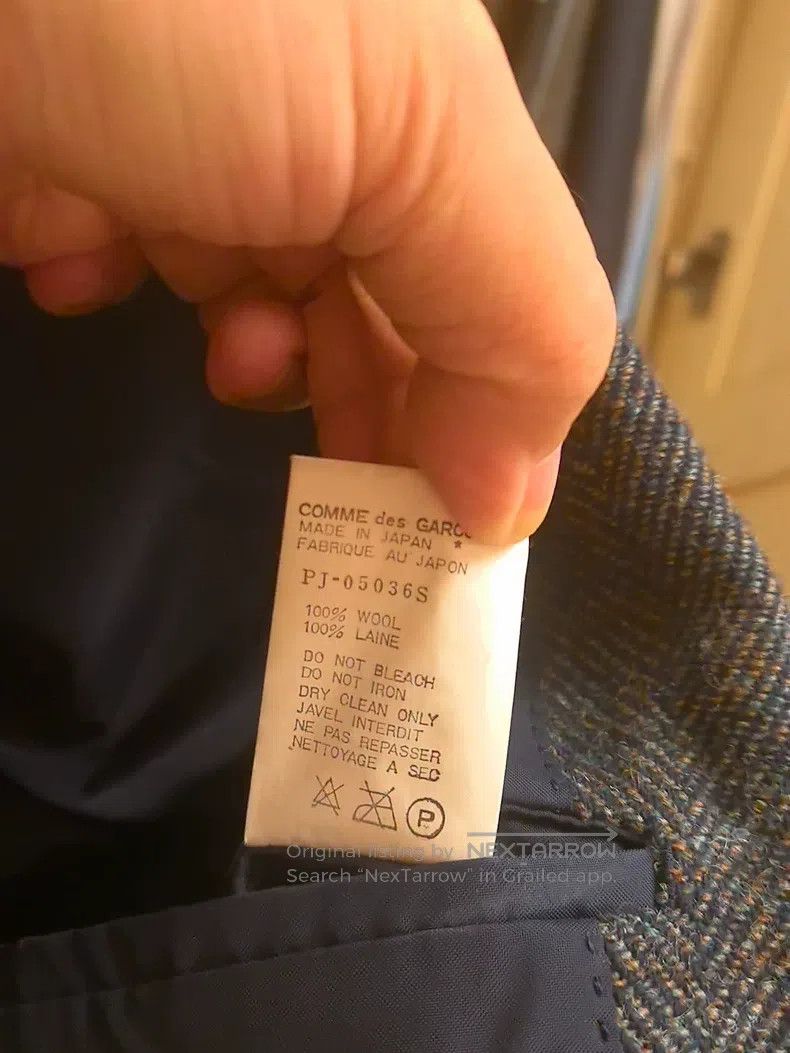 Comme des Garcons Comme des Garcons blazer, 100% pure wool fabric Size US S / EU 44-46 / 1 - 5 Thumbnail
