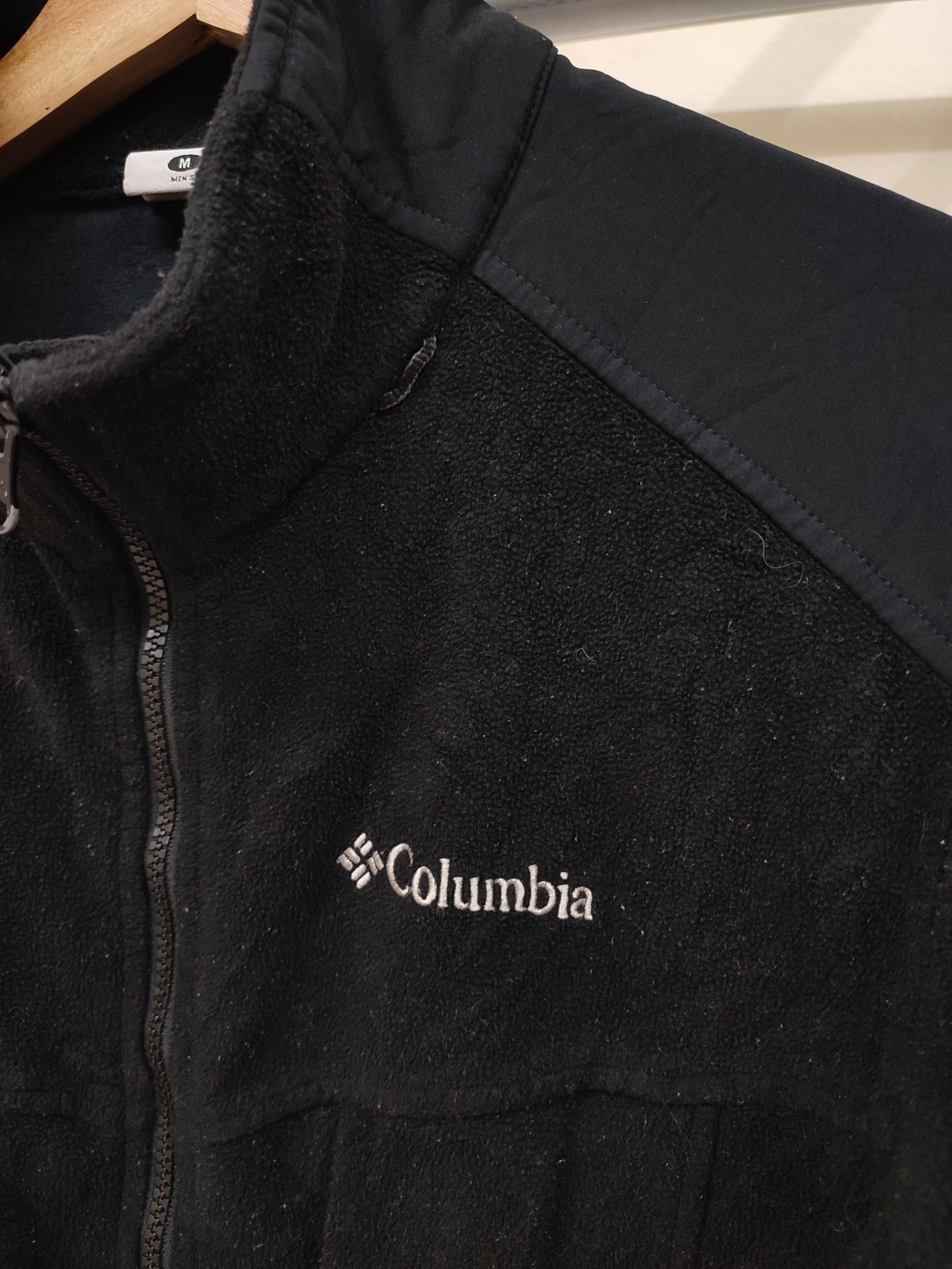 Columbia × Vintage 💥Super Black 💥 Columbia Fleece Jacket Size US M / EU 48-50 / 2 - 8 Thumbnail