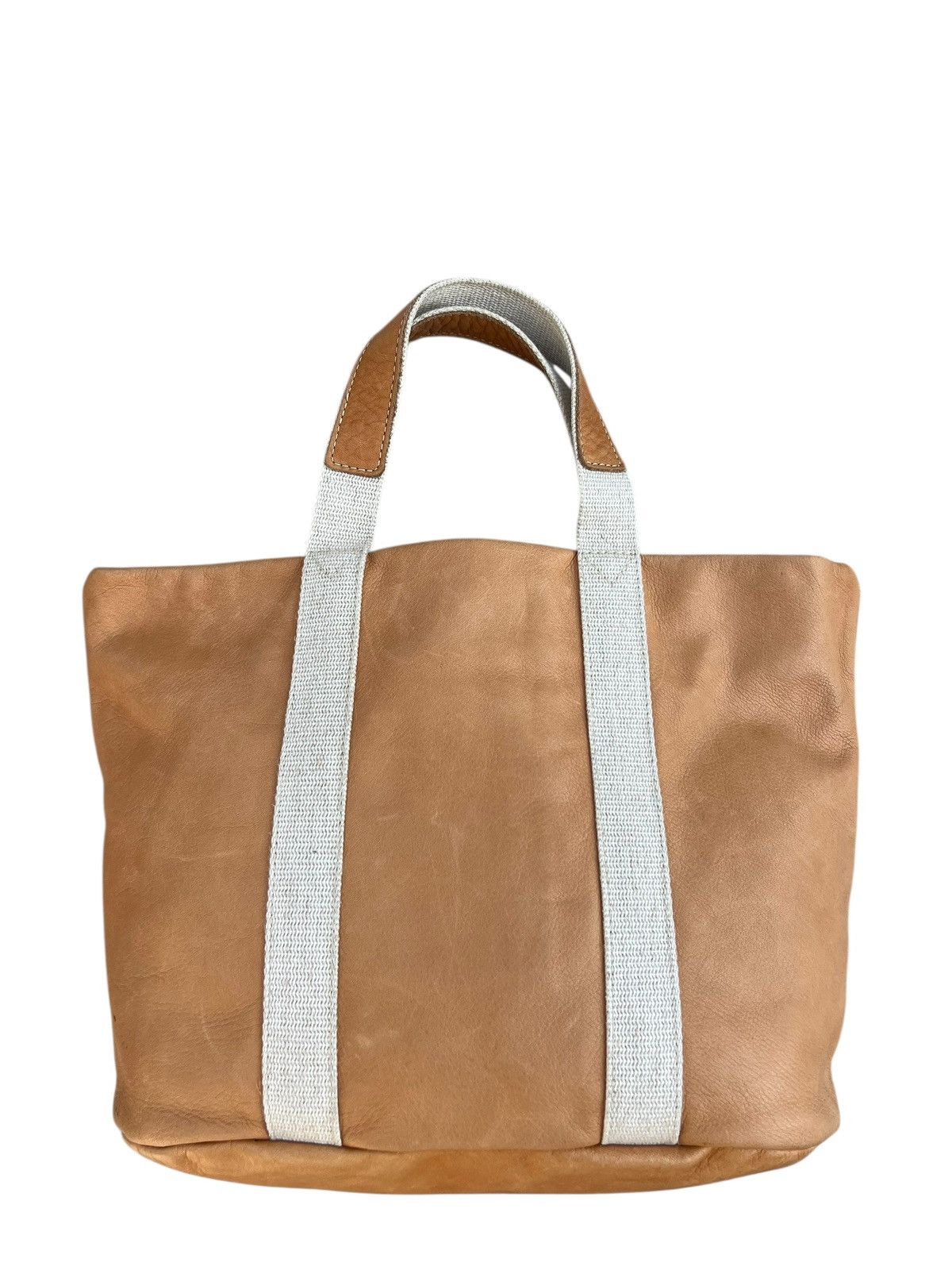 Leather Patina Leather Mini Tote Bag Kanmi Japan Size ONE SIZE - 6 Thumbnail