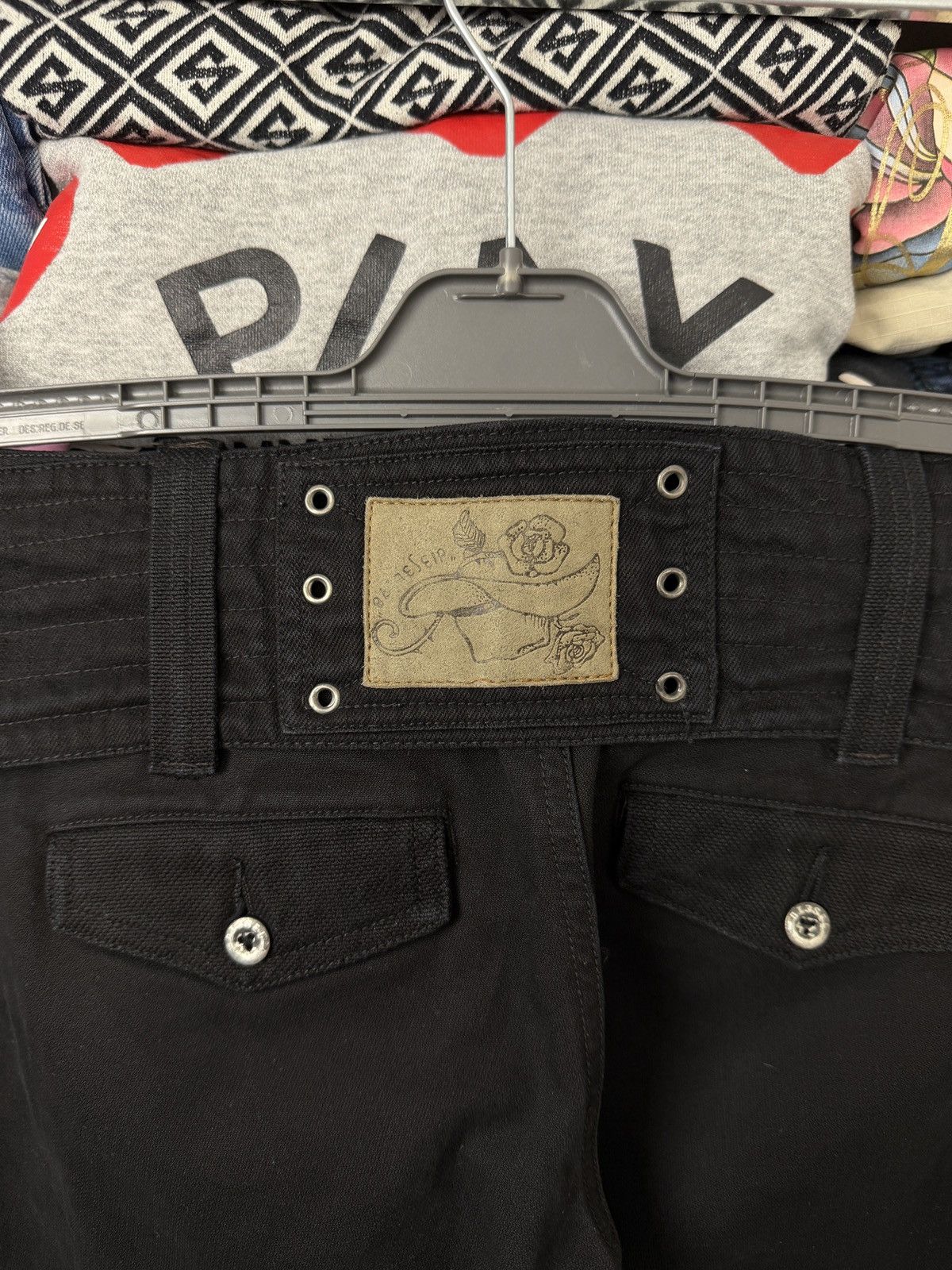 Diesel Vintage Diesel Super Flared Belt Denim Tornado Mart Size US 27 - 6 Thumbnail