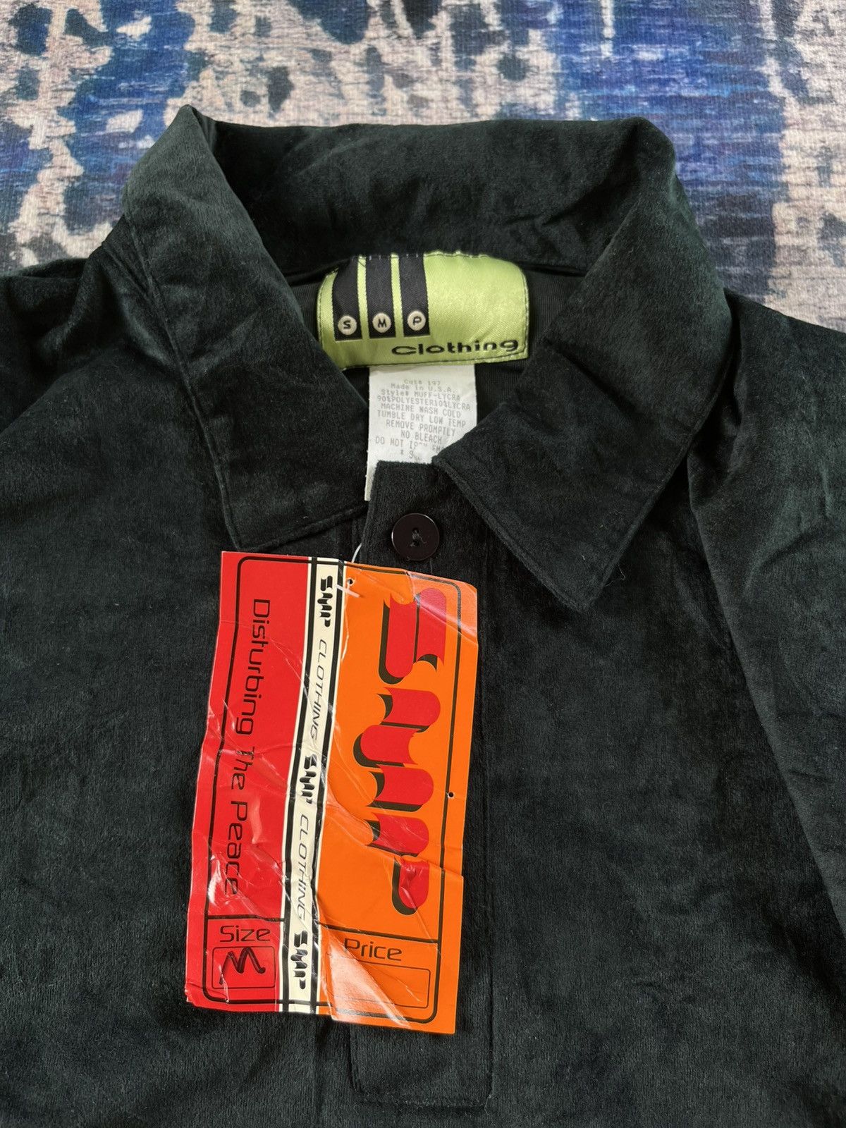 Vintage 🔥DEADSTOCK S.M.P Clothing Long Sleeve Shirts 90s USA Size US M / EU 48-50 / 2 - 7 Thumbnail