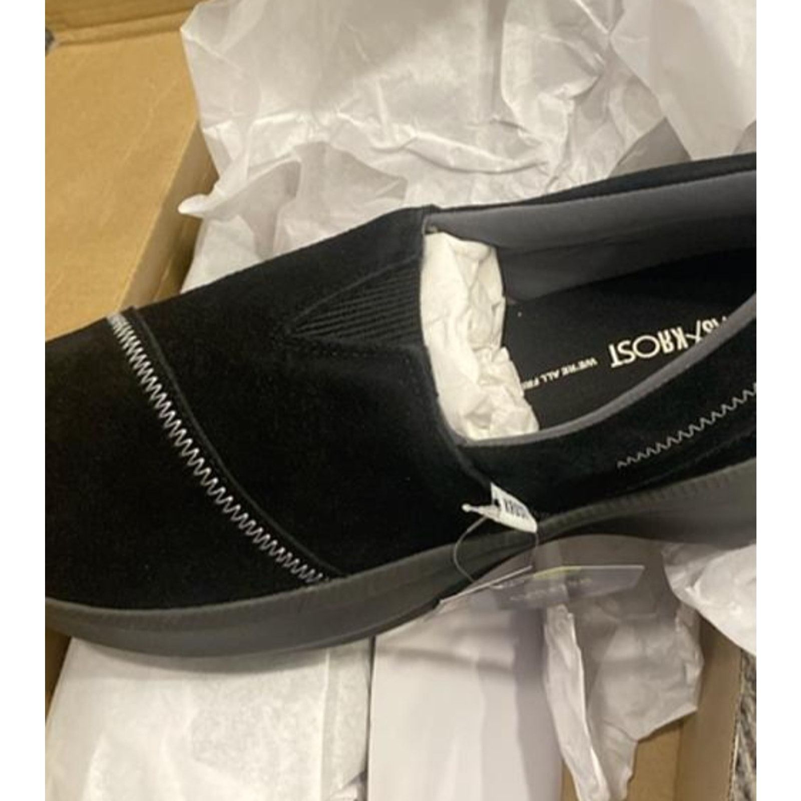 Toms TOMS Alpargata Gamma X KROST Slip On Sneakers Black Suede 11 Size US 11 / EU 44 - 10 Thumbnail