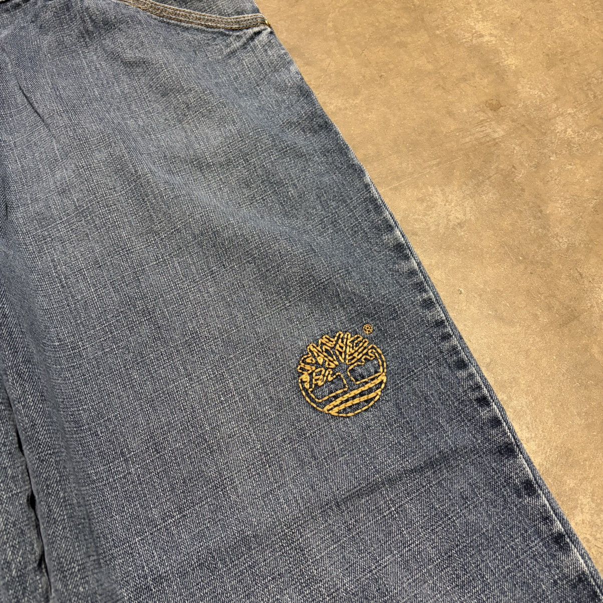 Timberland Vintage Timberland Baggy Denim Jeans Wide Leg Skater Y2K Size US 40 / EU 56 - 7 Thumbnail
