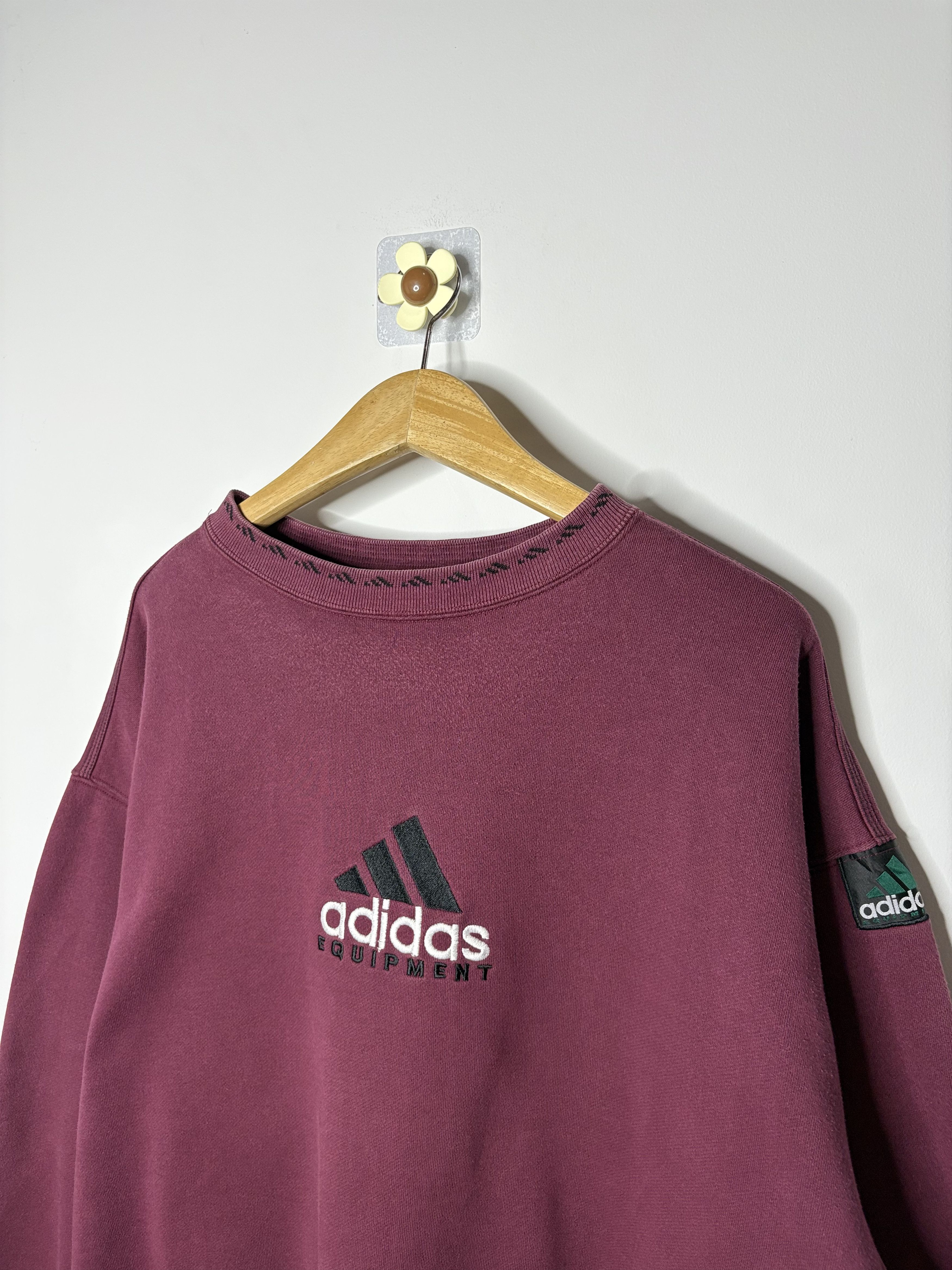 Adidas Vintage Adidas Equipment EQT 90s Embroidered Logo Size US XL / EU 56 / 4 - 2 Thumbnail