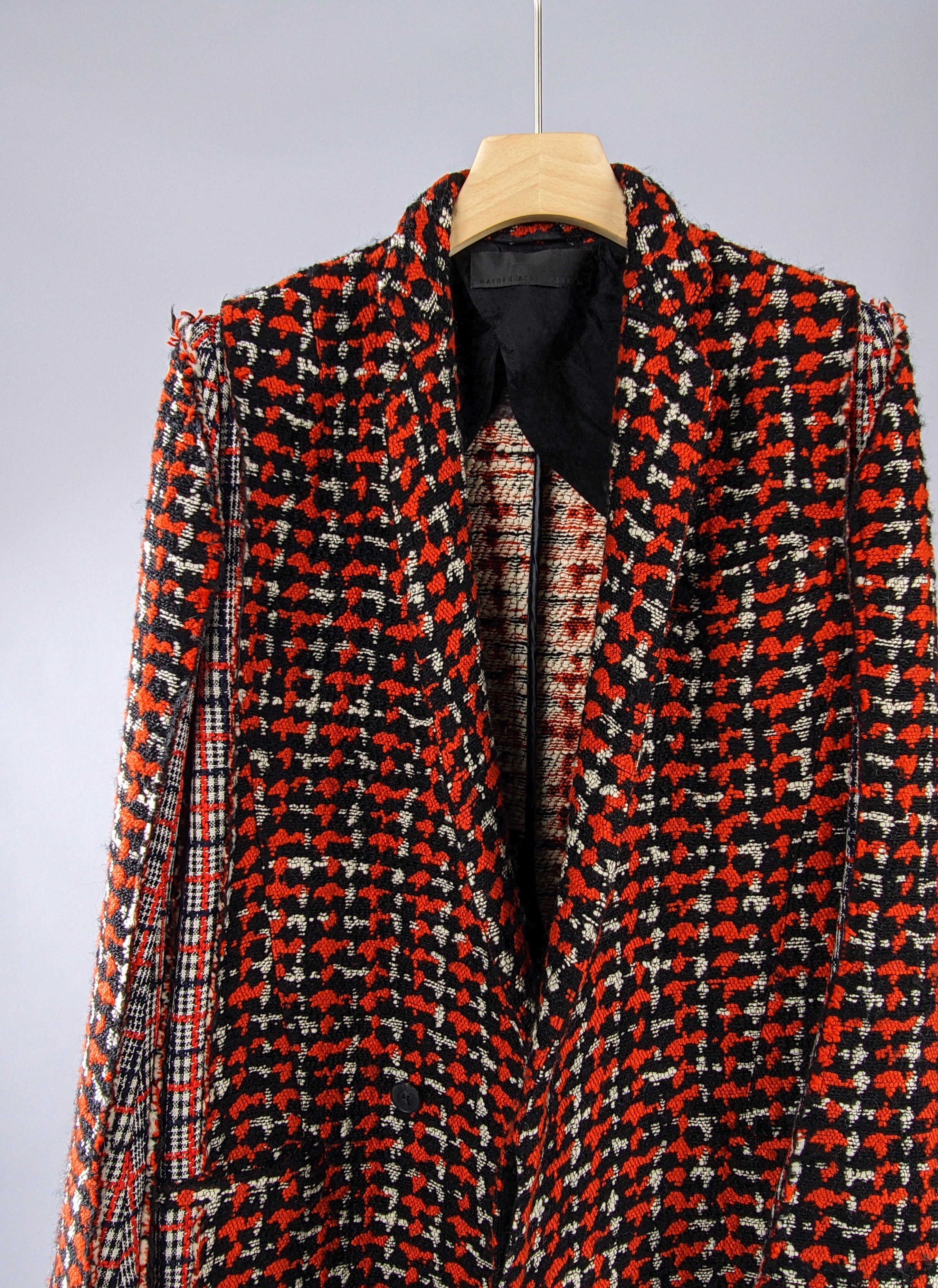 Haider Ackermann haider ackermann tweed coat Size S / US 4 / IT 40 - 3 Thumbnail