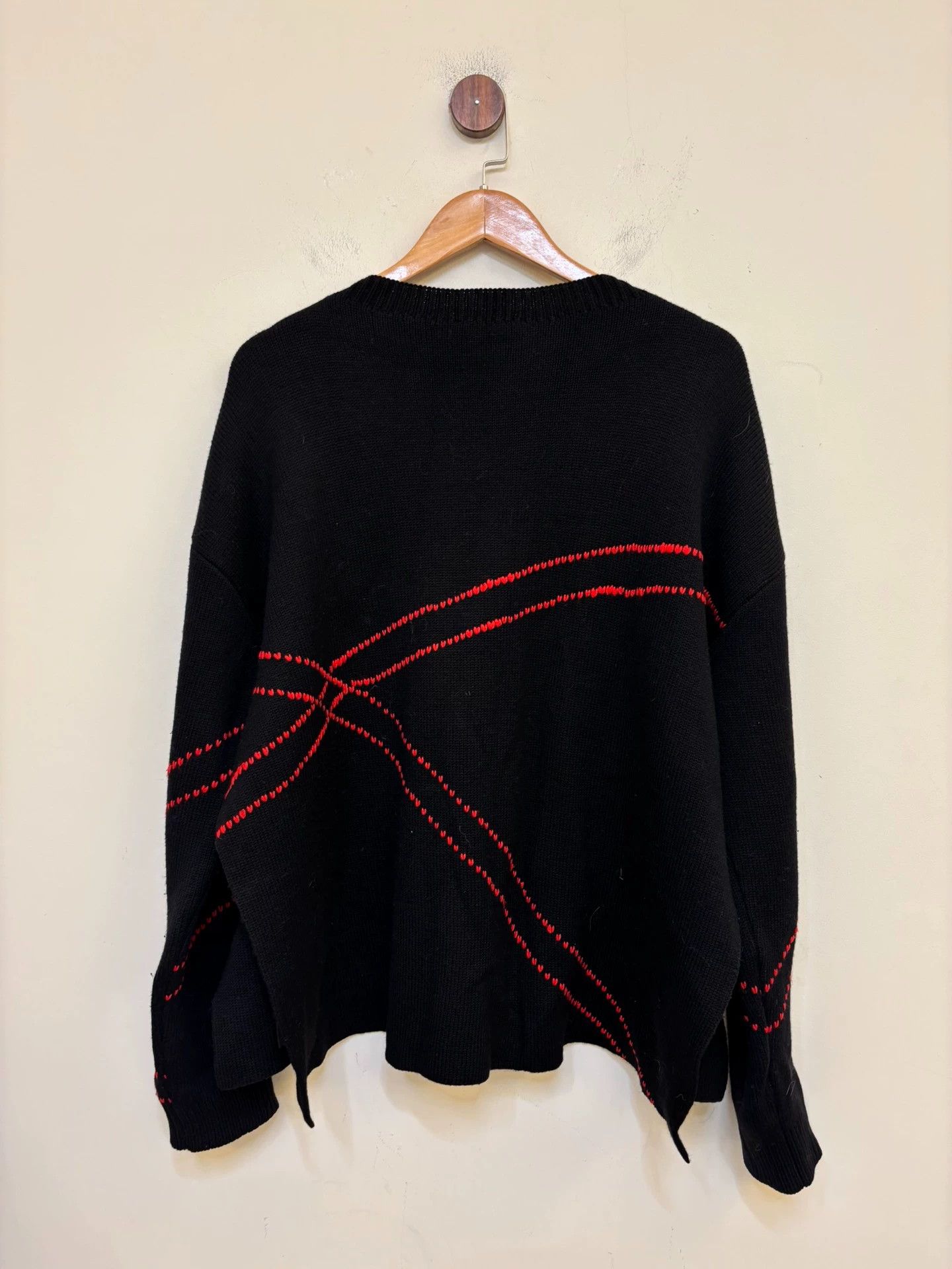 Raf Simons Raf Simons Side Slits Drawstring Sweater M Size US M / EU 48-50 / 2 - 9 Thumbnail