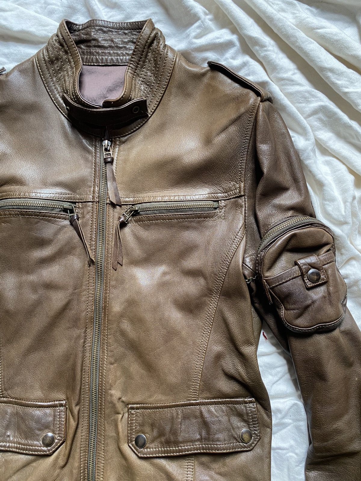 Tete Homme Archive Tete Homme leather jacket Size US S / EU 44-46 / 1 - 2 Thumbnail