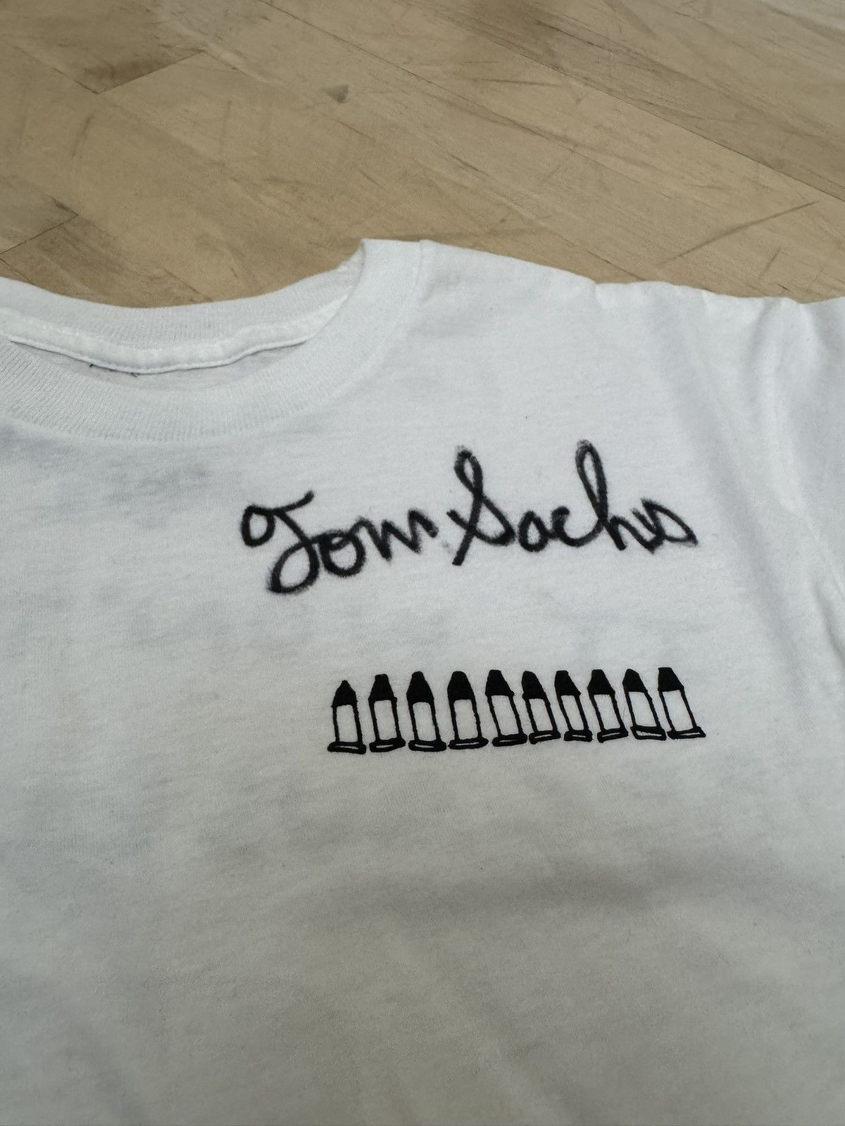 Tom Sachs SIGNED Tom Sachs 10 Bullets T-shirt Size US S / EU 44-46 / 1 - 3 Thumbnail