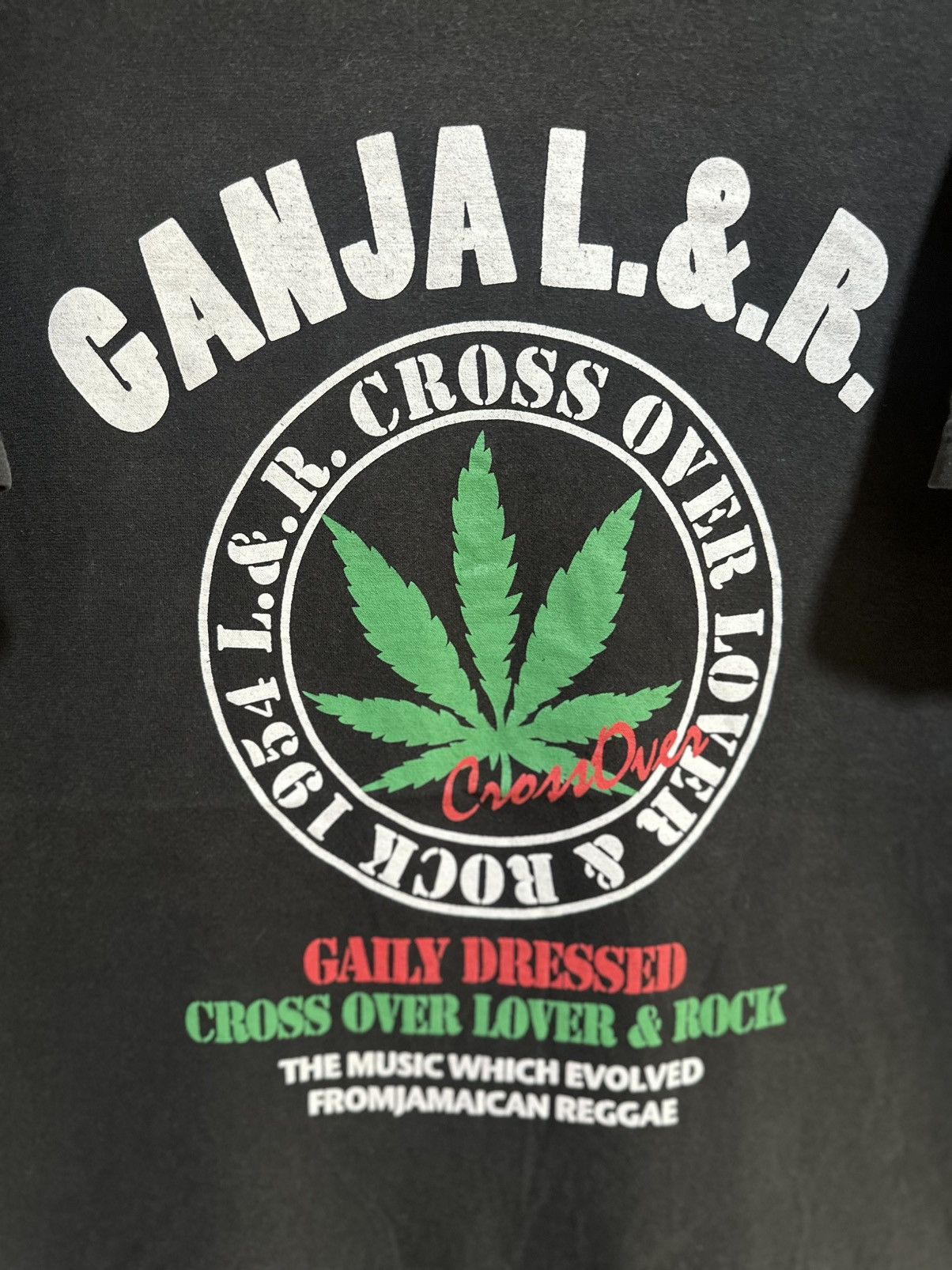 Bob Marley × Vintage Vintage Weeb Cross Over Lover & Rock Faded Tee Size US L / EU 52-54 / 3 - 2 Thumbnail