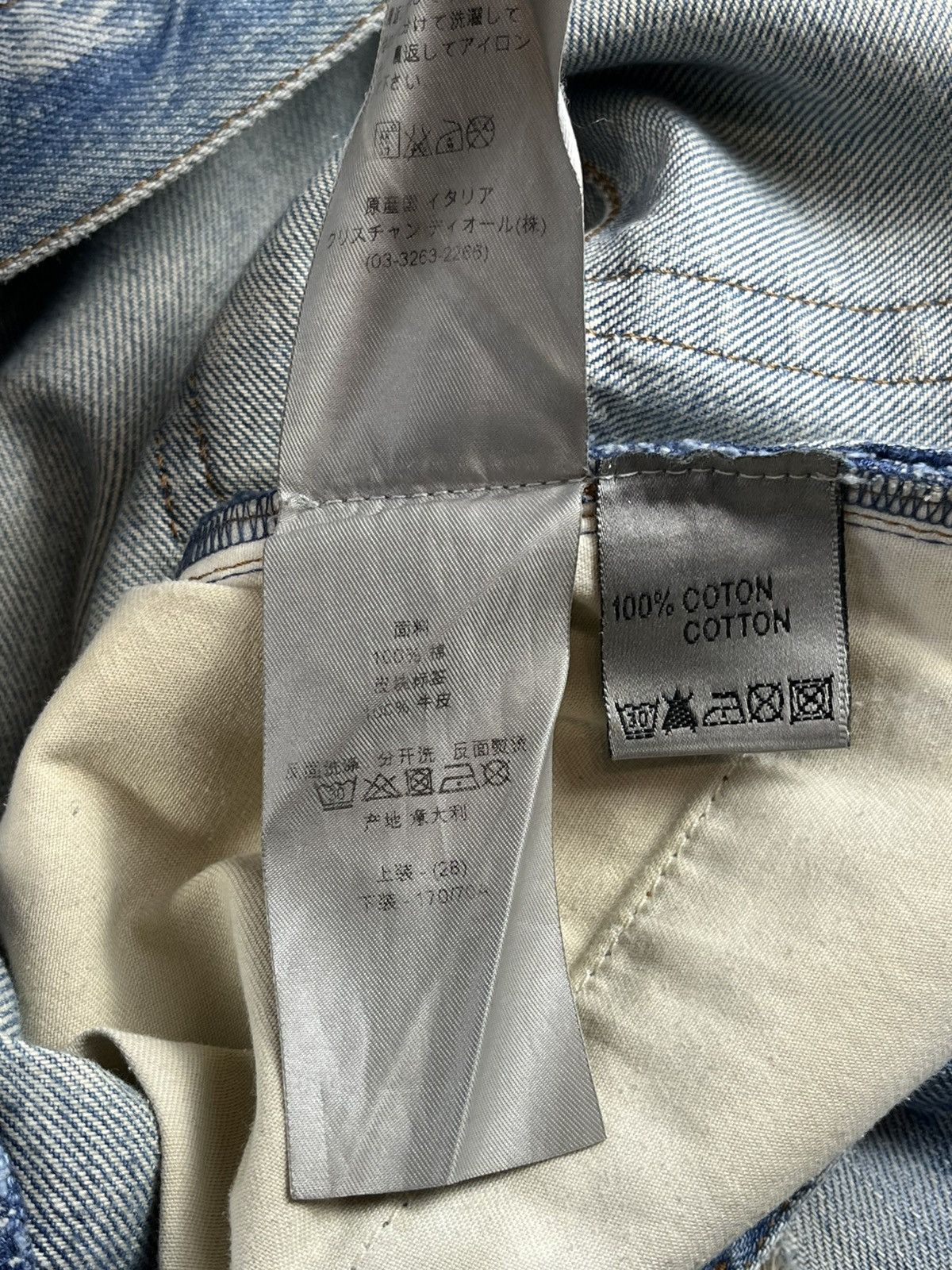 Dior Dior Homme Mudwash Painter Distressed Blue Denim Jeans Size US 28 / EU 44 - 12 Thumbnail