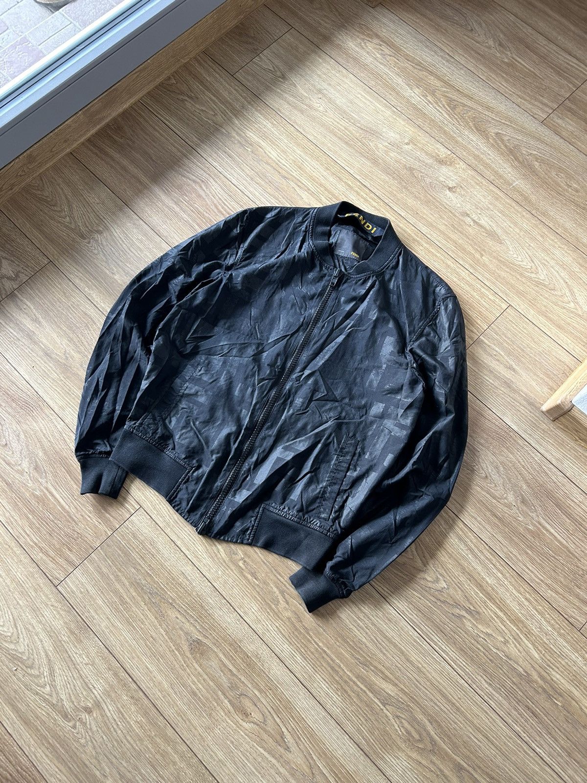 Fendi Fendi monogram nylon bomber jacket Size US S / EU 44-46 / 1 - 1 Thumbnail