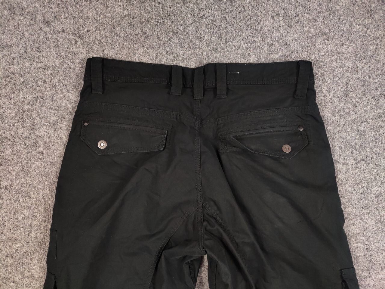 Japanese Brand Vintage Japan style Black Cargo Zip Pants Y2K Size US 34 / EU 50 - 16 Thumbnail