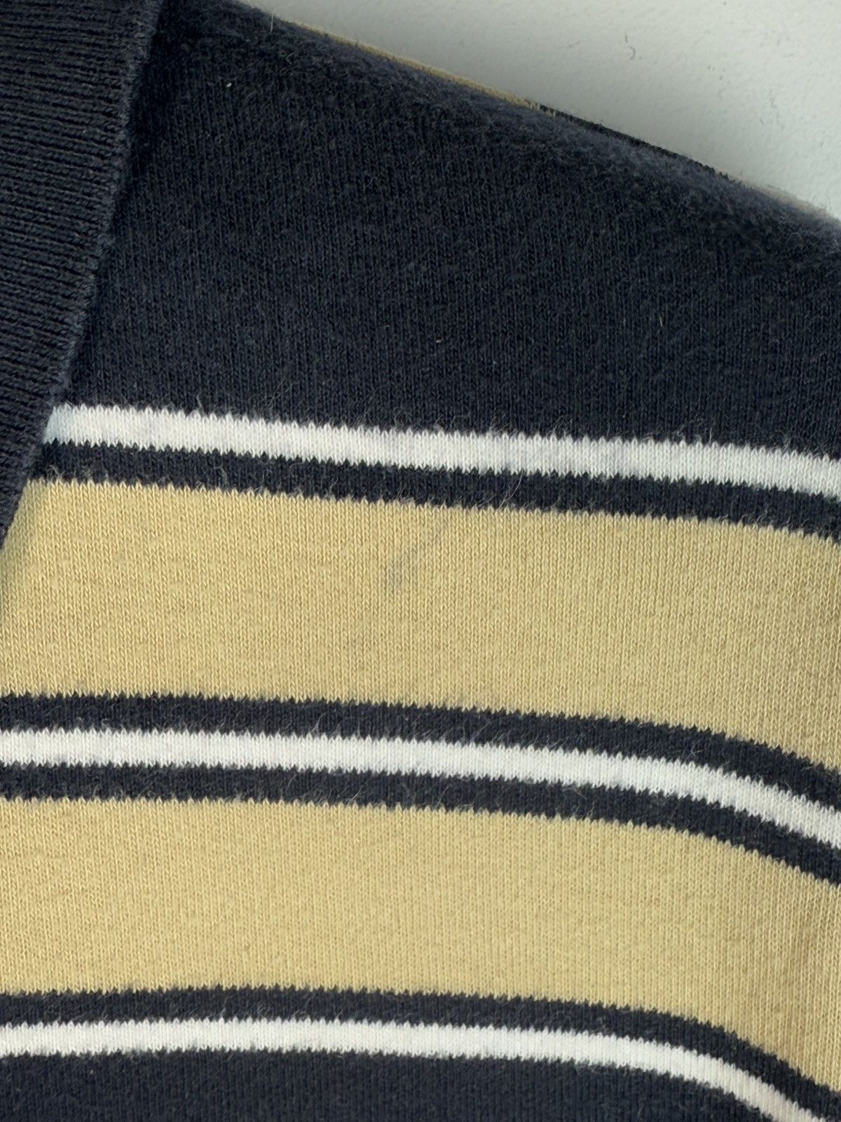 Yves Saint Laurent 90s YSL Sweatshirt 1/4 Button Up Sweater Vintage rare Size US XL / EU 56 / 4 - 22 Thumbnail