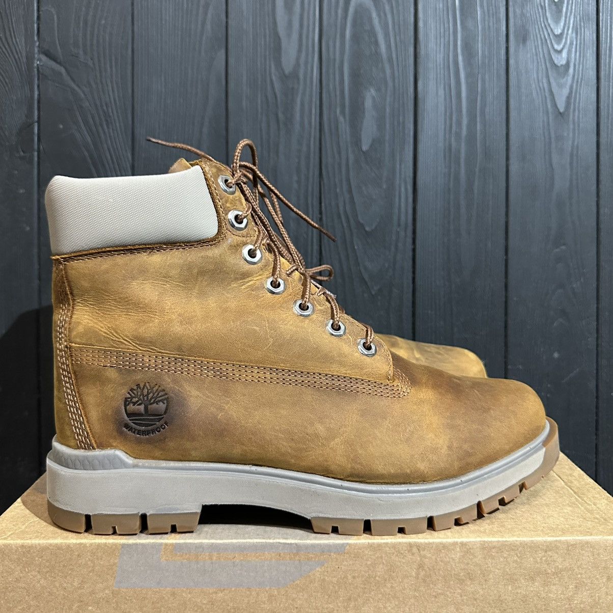 Aime Leon Dore × Timberland 7-eye lug sole boot | Grailed
