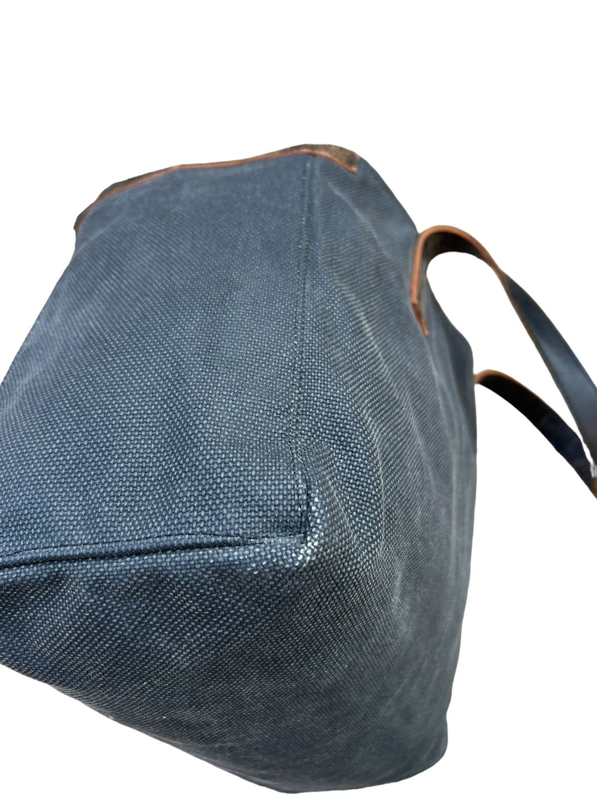 Porter 53225320 Waxed Herringbone Twill Cotton Handle Bag Size ONE SIZE - 11 Thumbnail