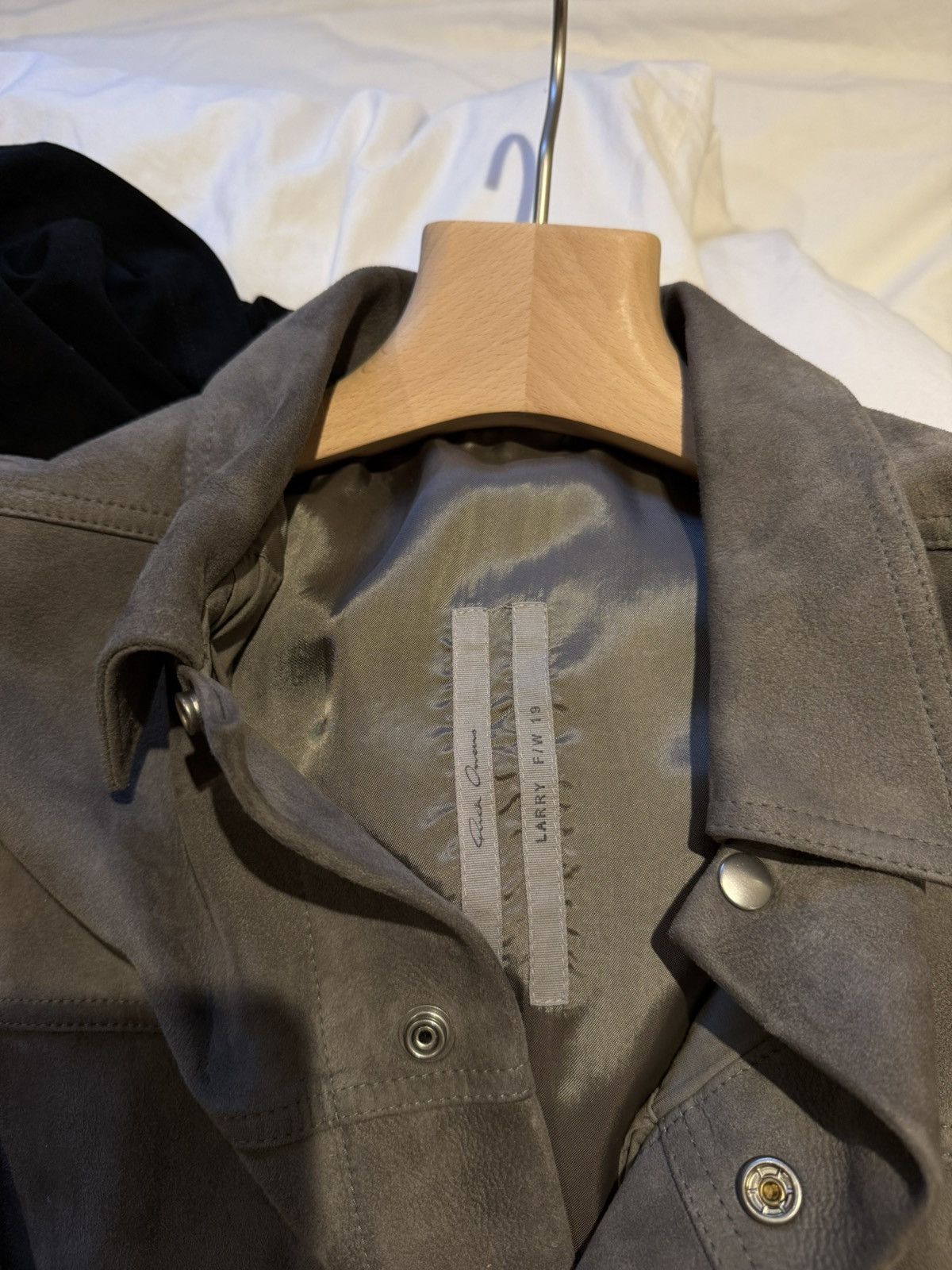 Rick Owens Rick Owens Larry F/W 19 Lamb Leather Jacket Size US L / EU 52-54 / 3 - 3 Thumbnail